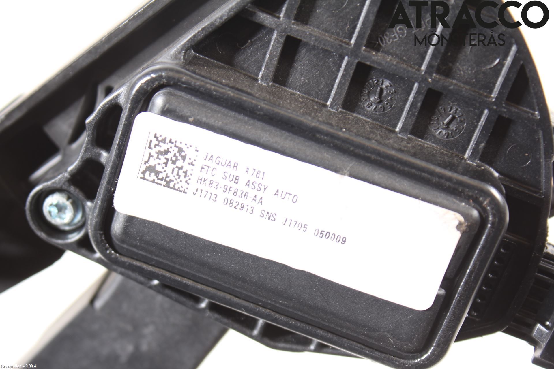 Jaguar F-PACE Gaspedal