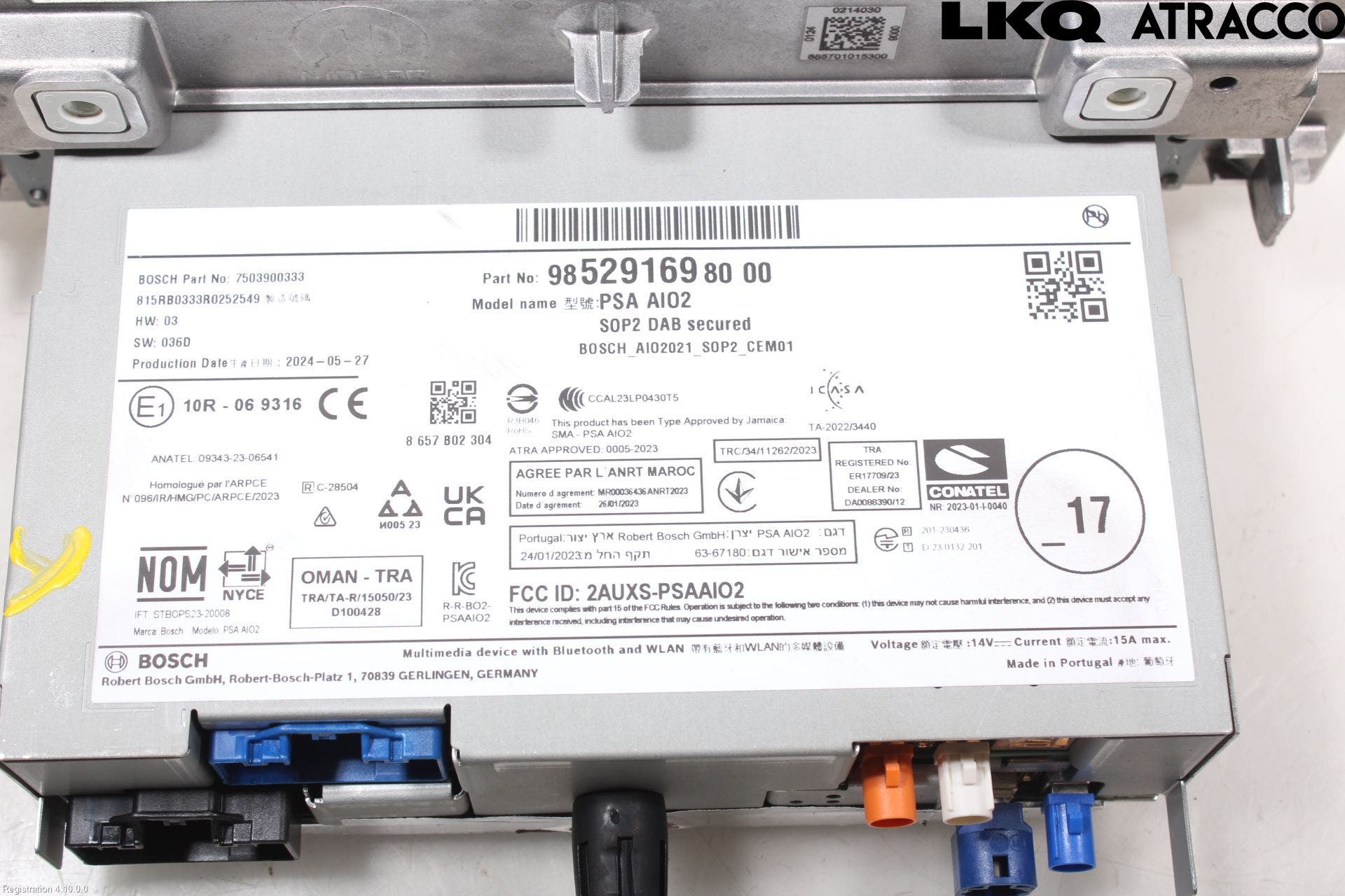 Opel CORSA F, CORSA-E 20- Cd Radio - Multimediapanel