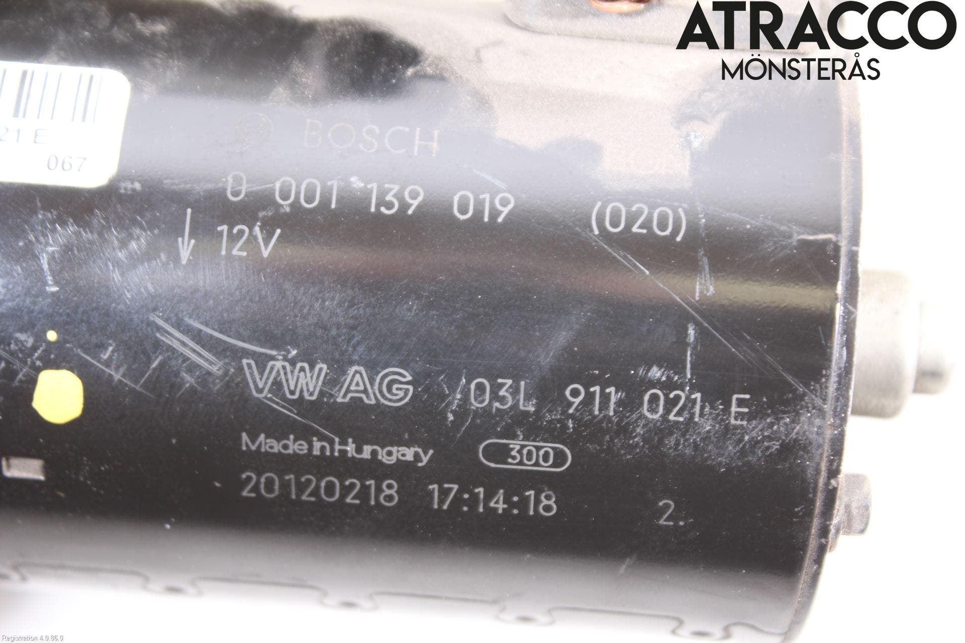 Audi A4 12-15 Startmotor Diesel