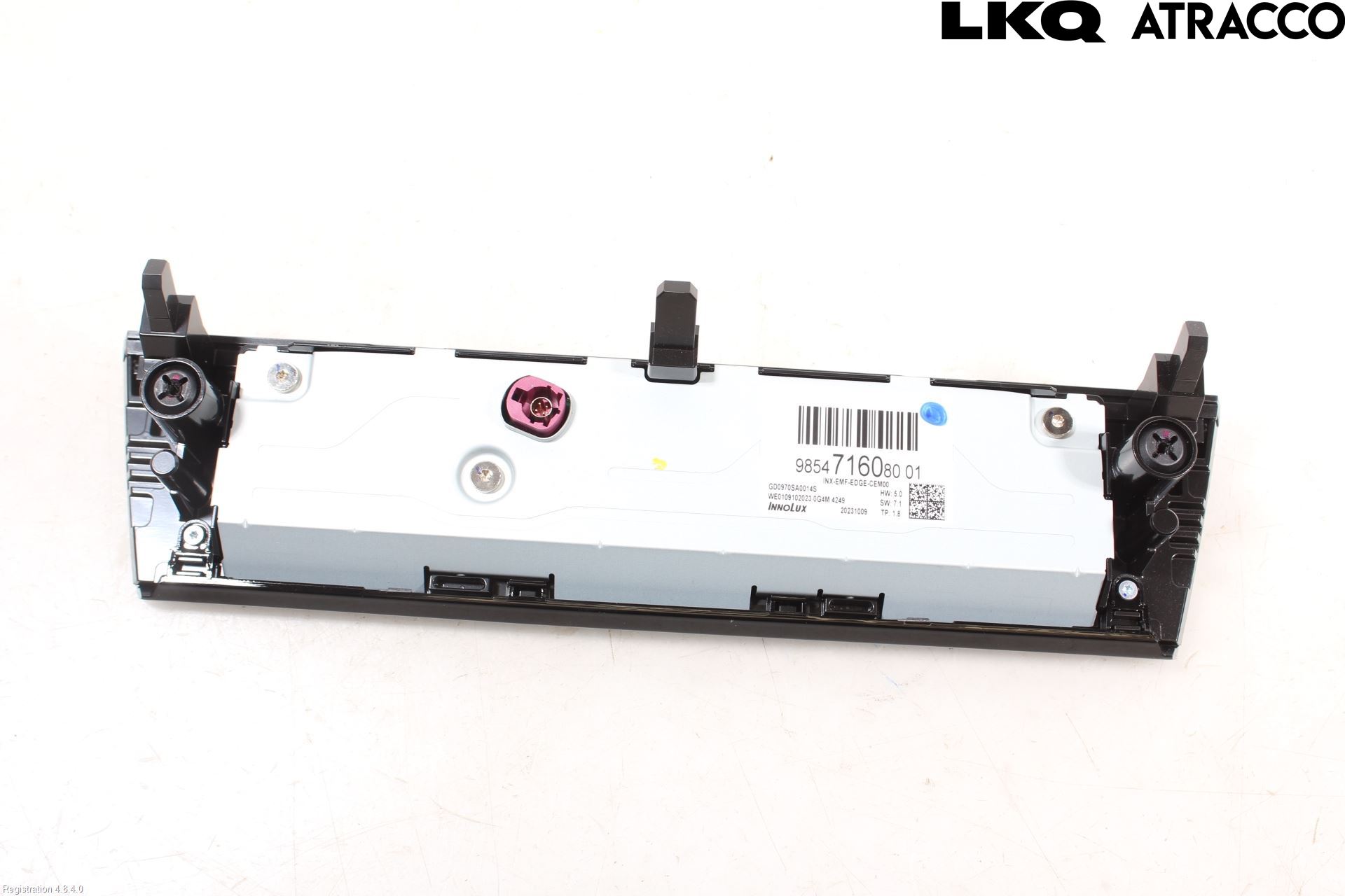 Peugeot 308/E-308 21- Multifunktionsdisplay