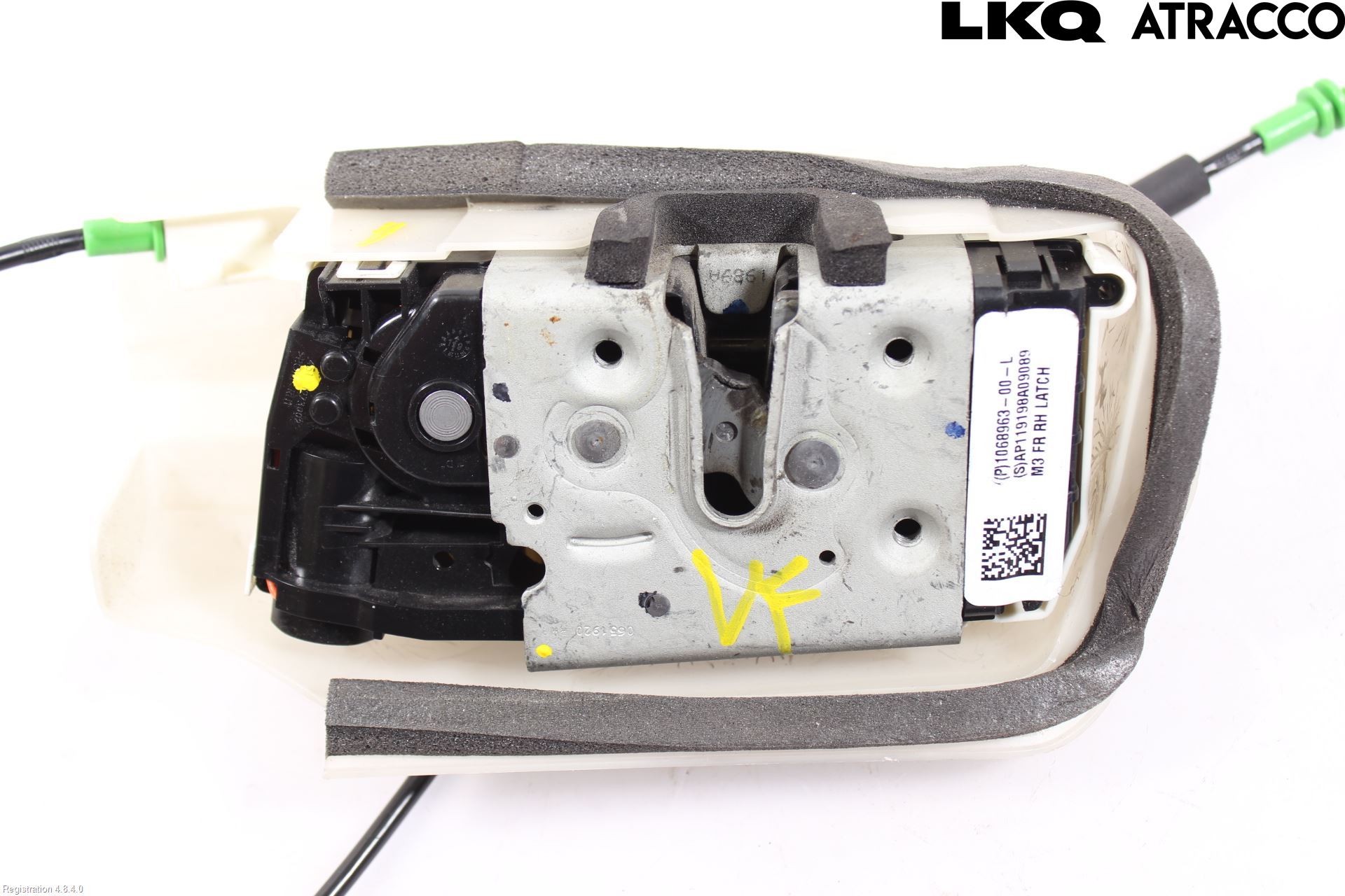 Tesla MODEL 3 17- Låskista-Dörrlås