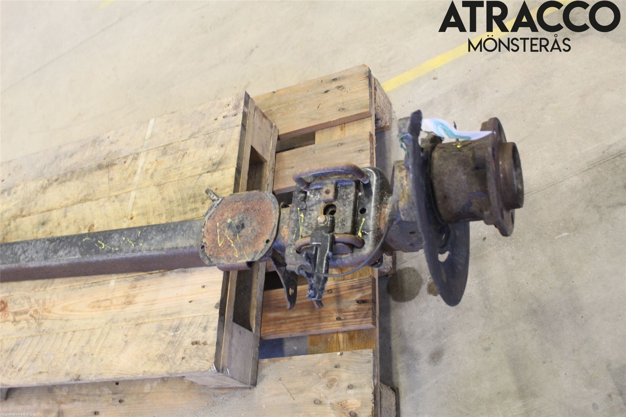 Opel MOVANO B 10-22 Bakaxel