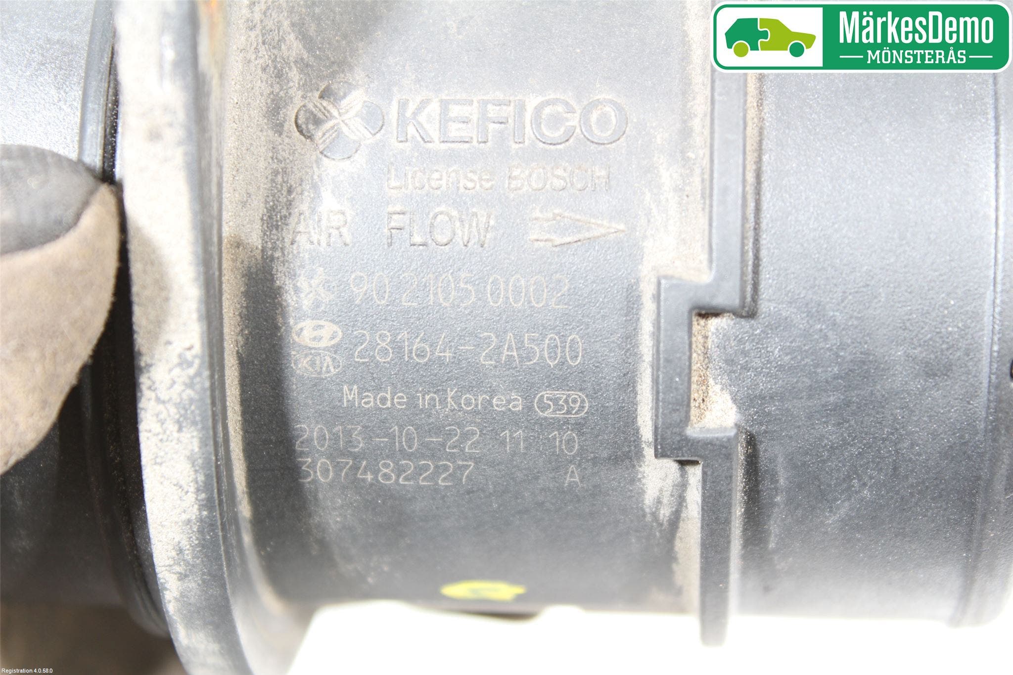 Hyundai i40 08-15 Injluftmassamätare