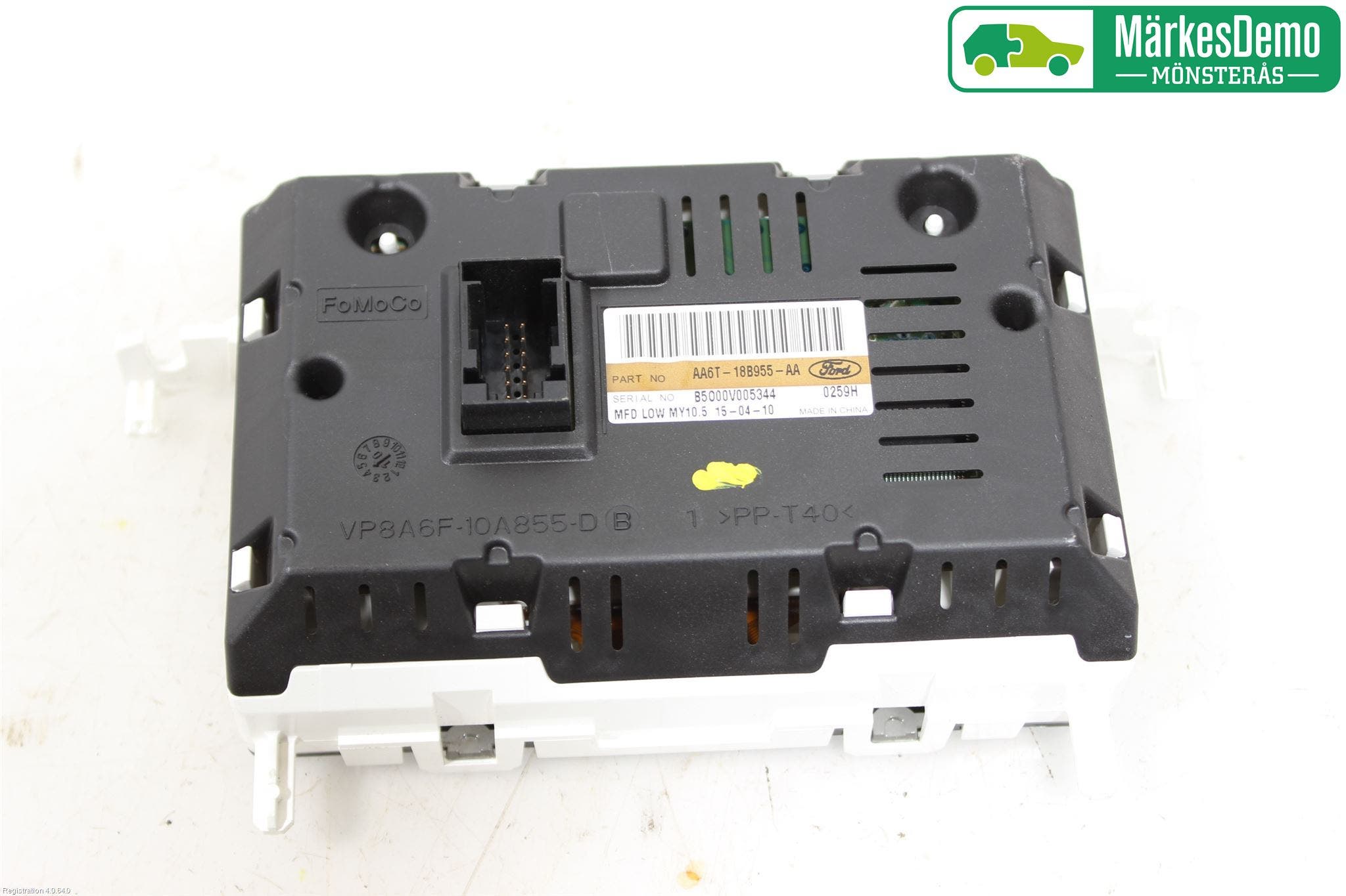 Ford FIESTA 09-12 Färddator