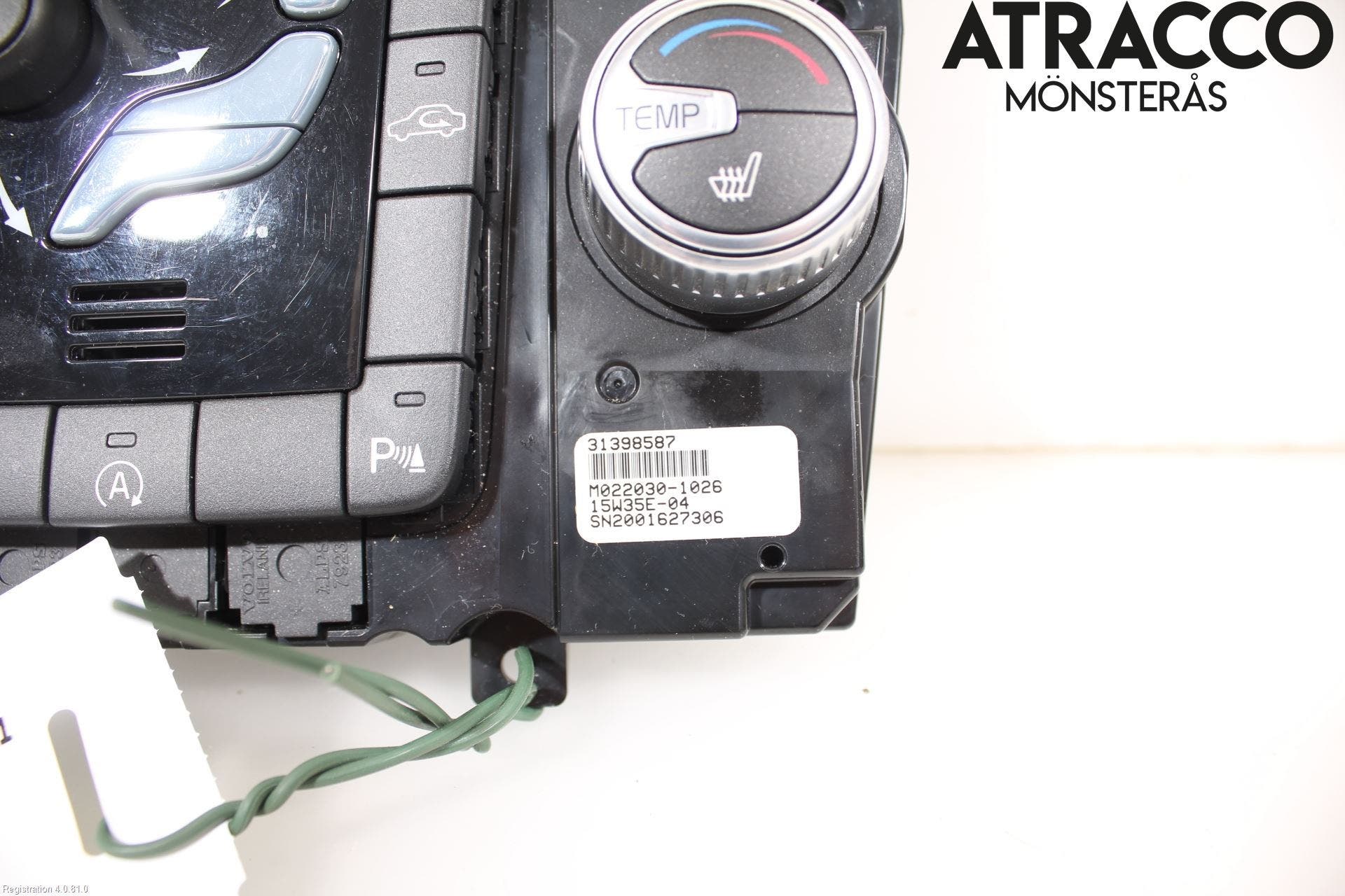 Volvo V60 CROSS COUNTRY 16-18 Ac Styrenhet Ac Manöveren