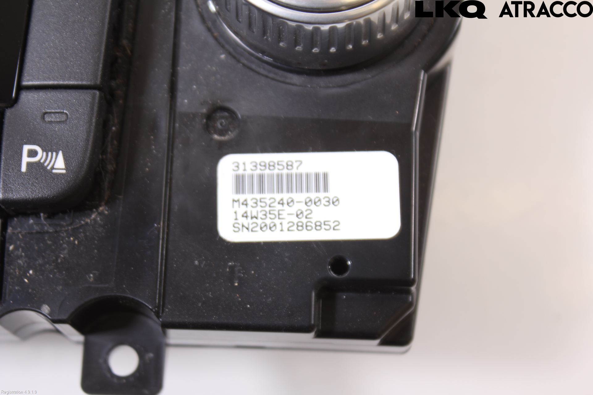 Volvo V60 14-18 Ac Styrenhet Ac Manöveren