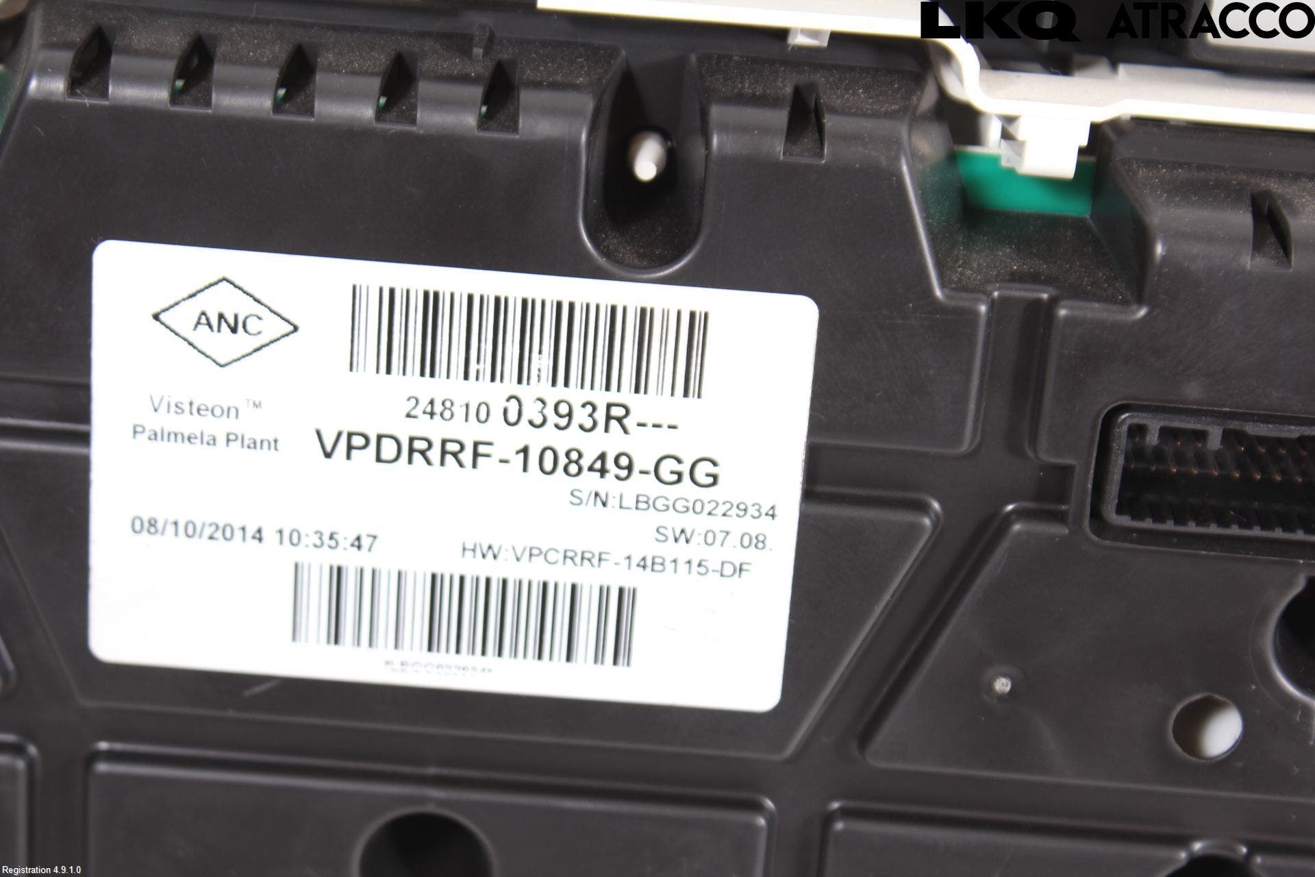 Opel VIVARO 15-19 Instrument Komb