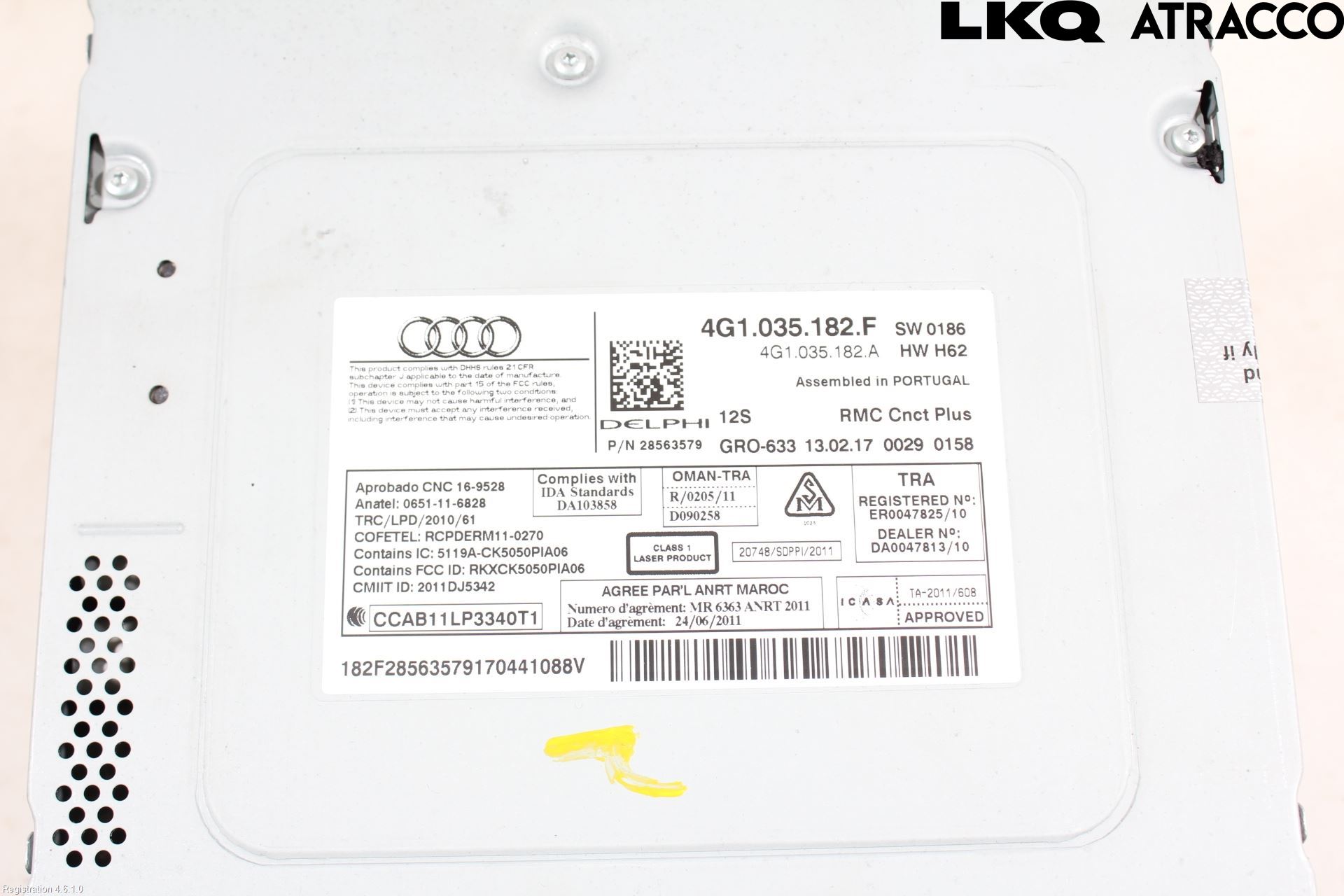 Audi A6/S6 4G 11-18 Radio