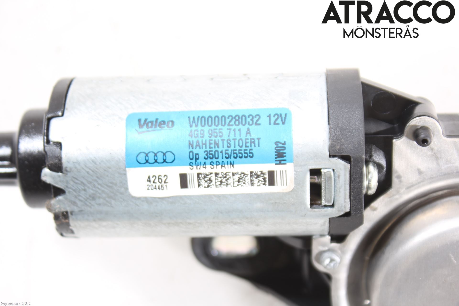 Audi A6/S6 4G 11-18 Torkarmotor Baklucka