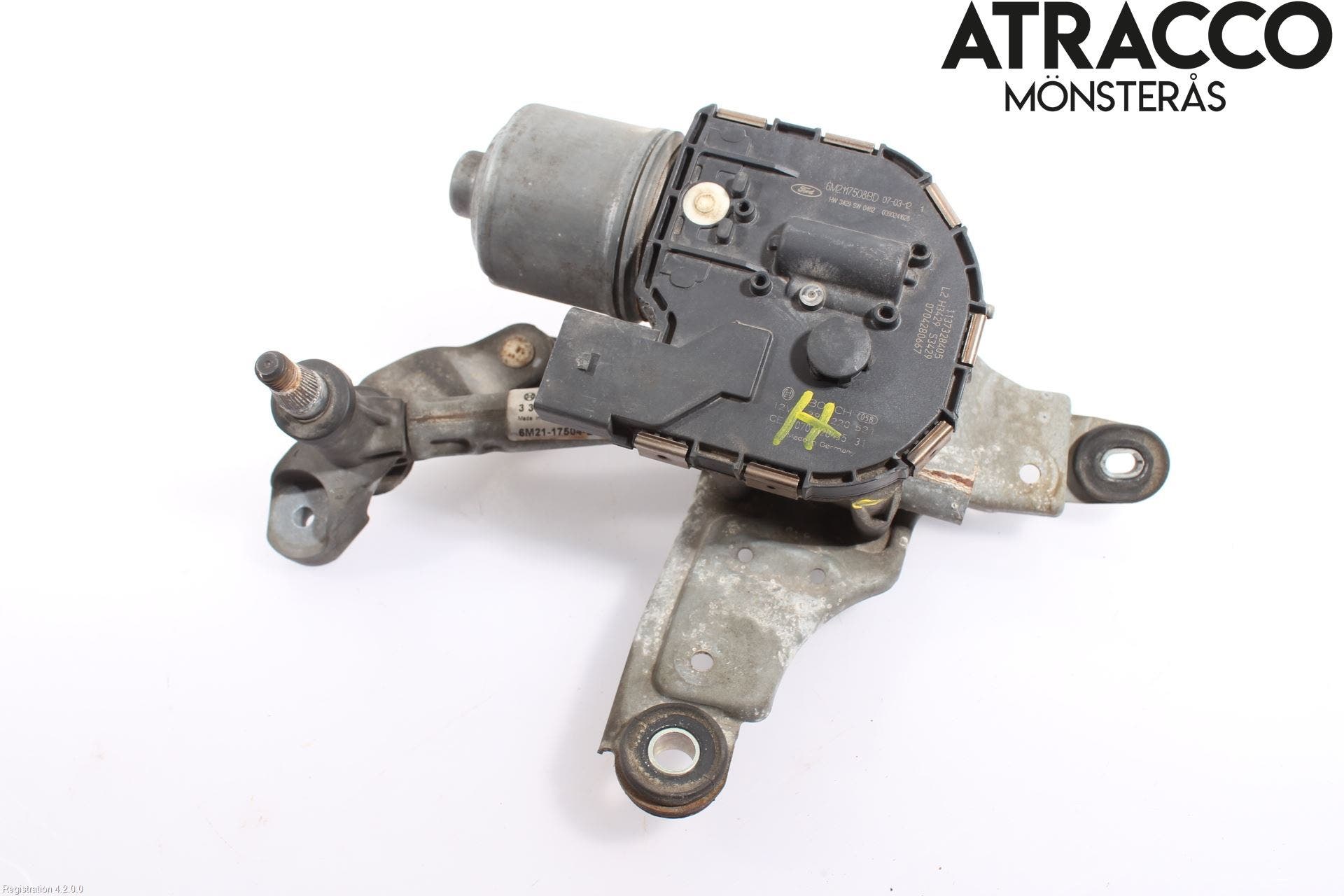 Ford S-MAX 06-15 Torkarmotor Vindruta