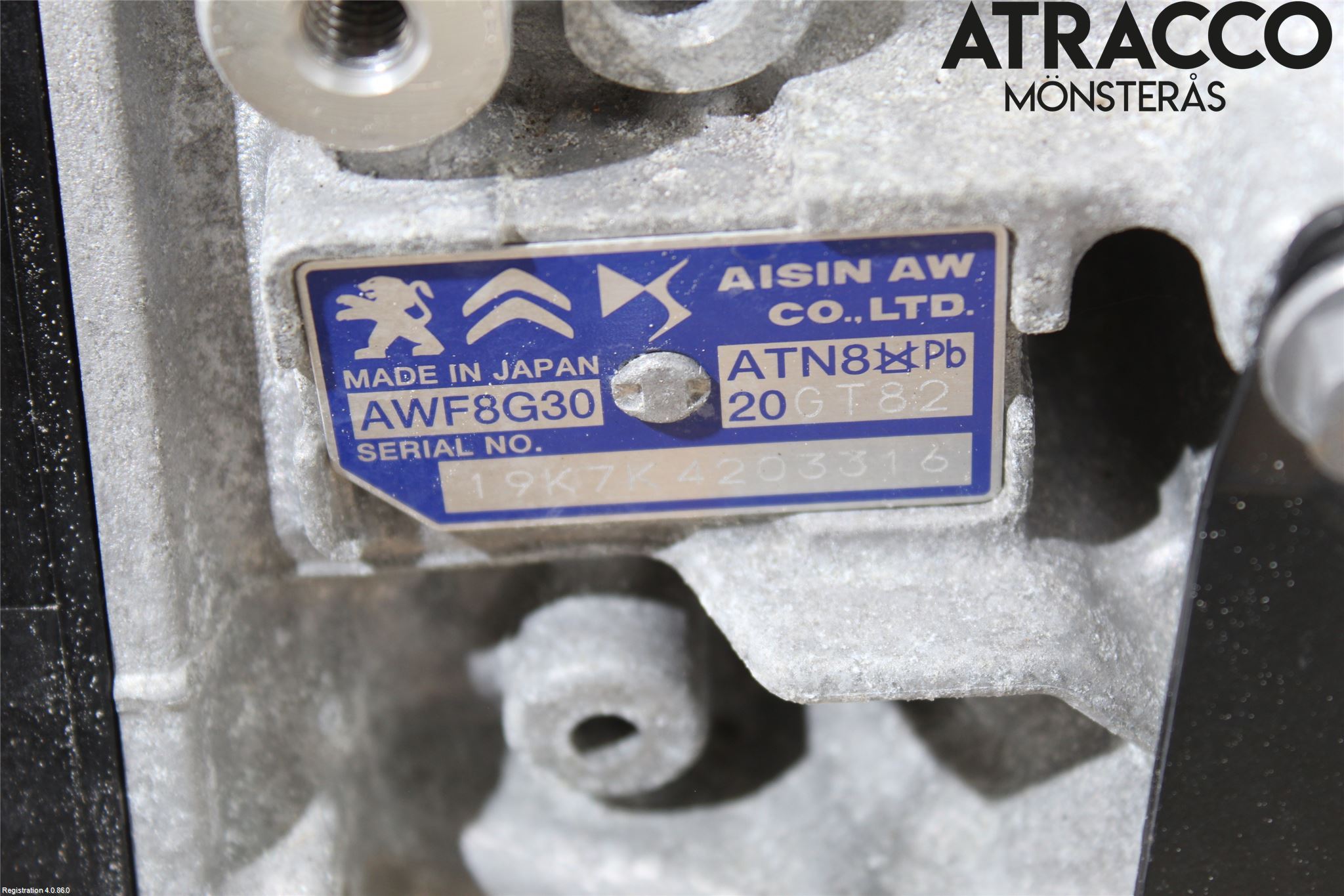 Peugeot 208/E-208 20- Växellåda Automat