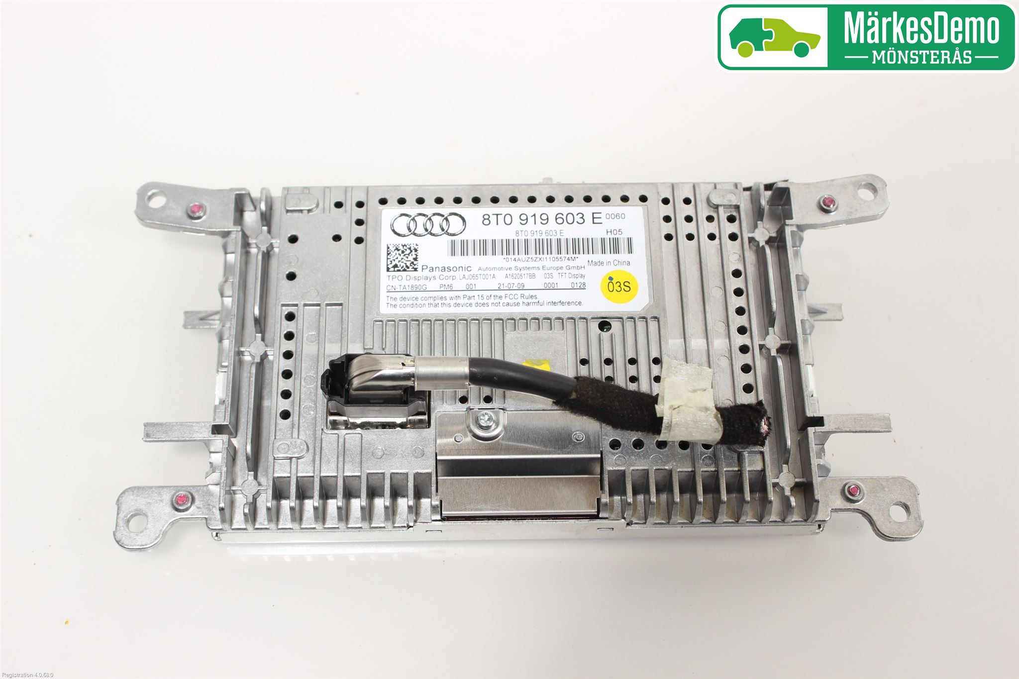 Audi A4/S4 08-11 Multifunktionsdisplay