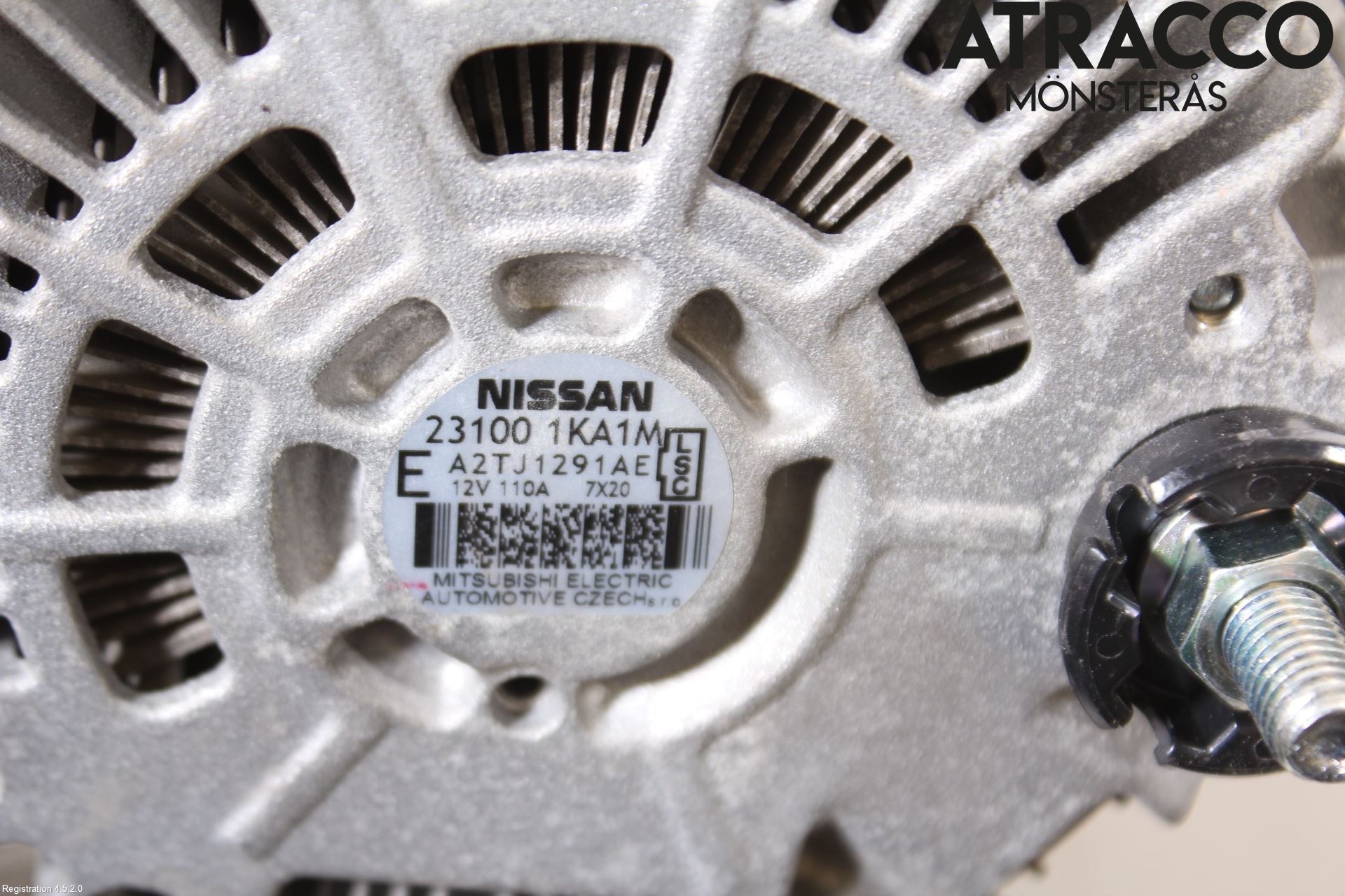 Nissan JUKE 14-19 Generator
