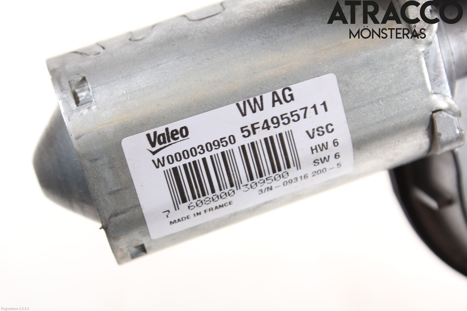 Skoda FABIA 15-21 Torkarmotor Baklucka