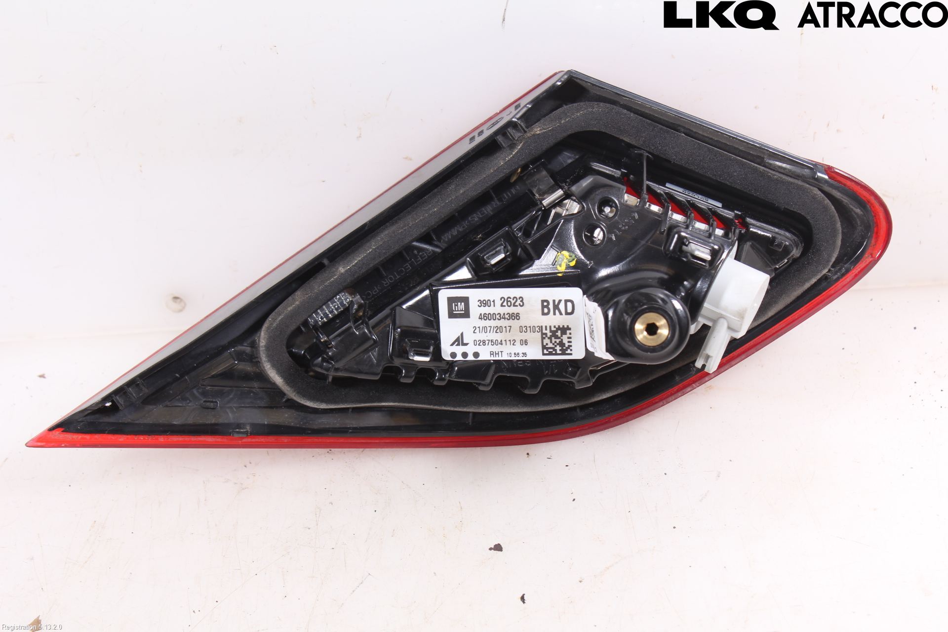 Opel CORSA E 15-19 Bakljus Lucka Vä