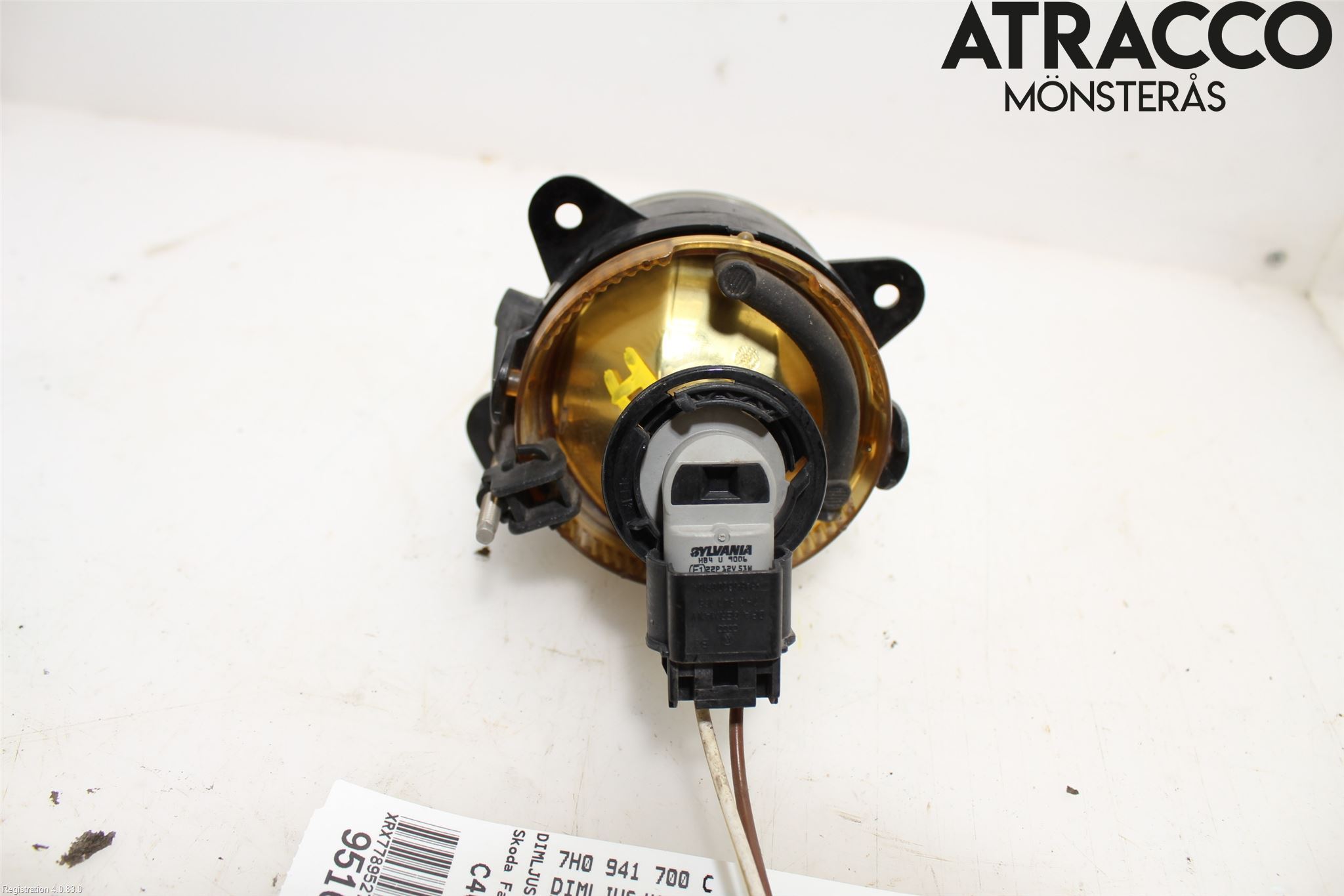 Skoda FABIA 07-14 Dimljus-Varselljus Fram