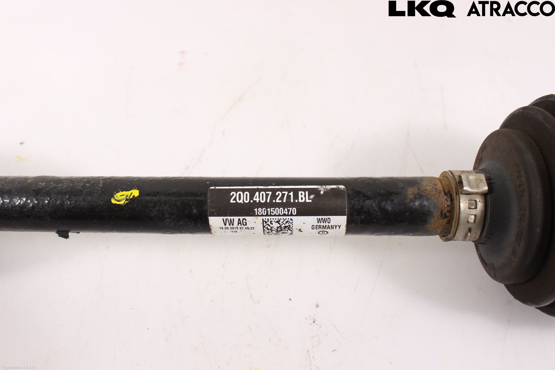 Volkswagen VW POLO VI 18->> Drivaxel Fram Vänster