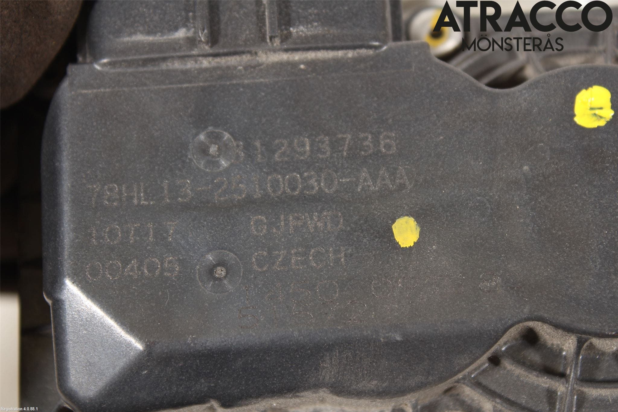 Volvo V40 12-19 Injspjällhus