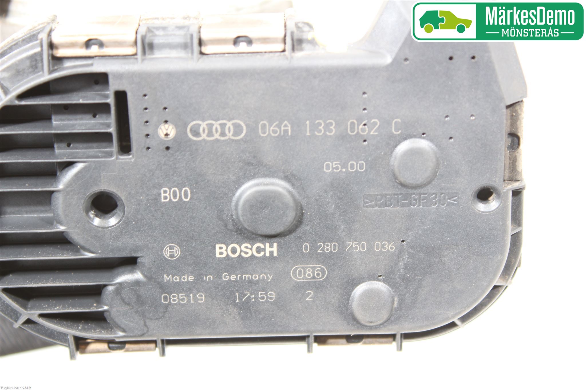 Audi TT 99-06 Injspjällhus