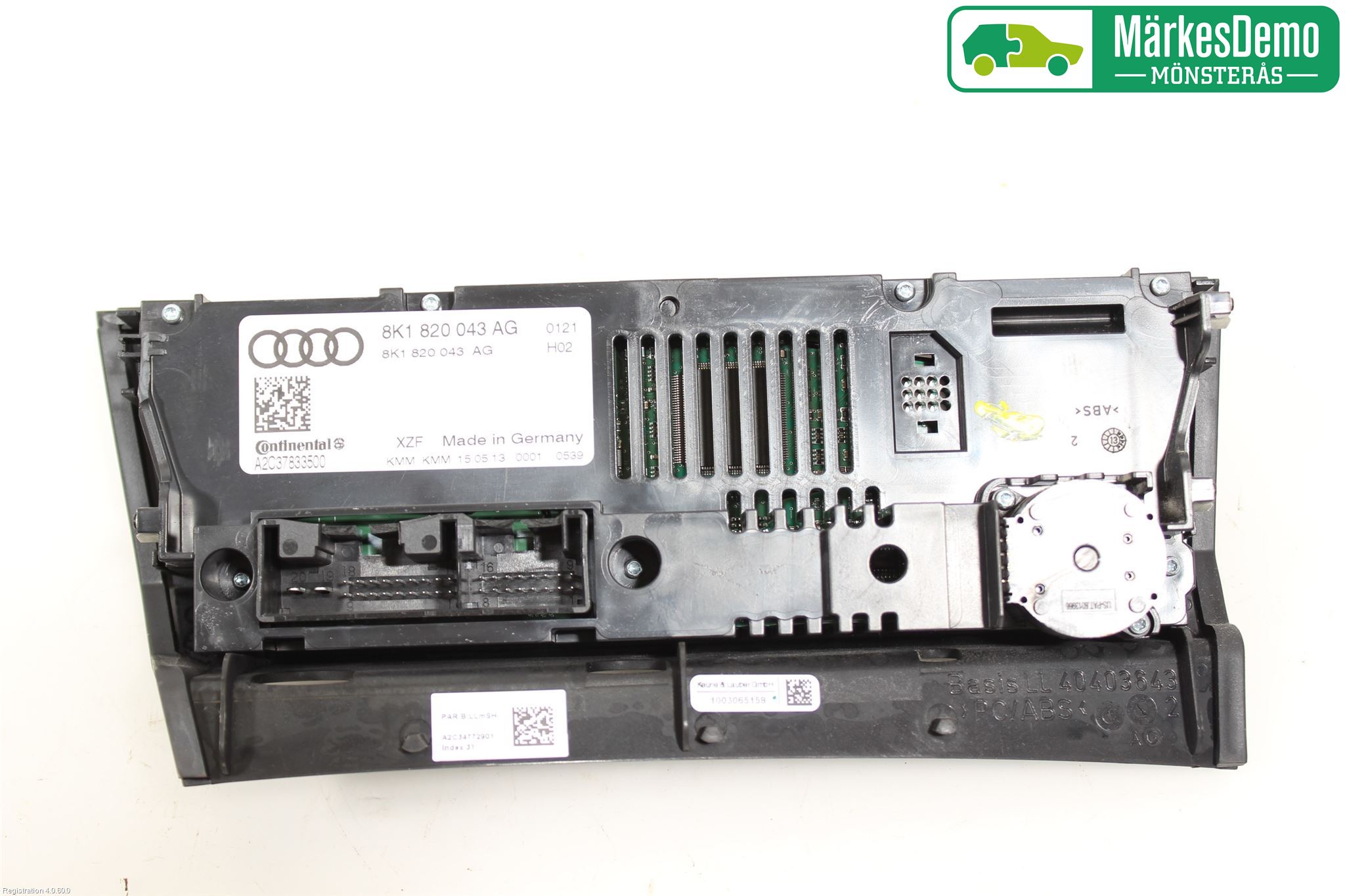 Audi A4/S4 08-11 Ac Styrenhet Ac Manöveren