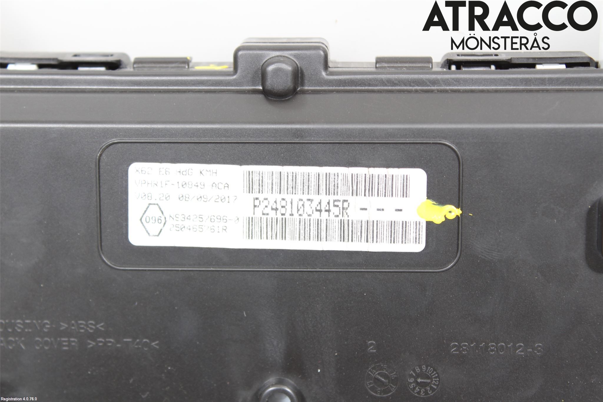 Renault MASTER III 15-20 Instrument Komb