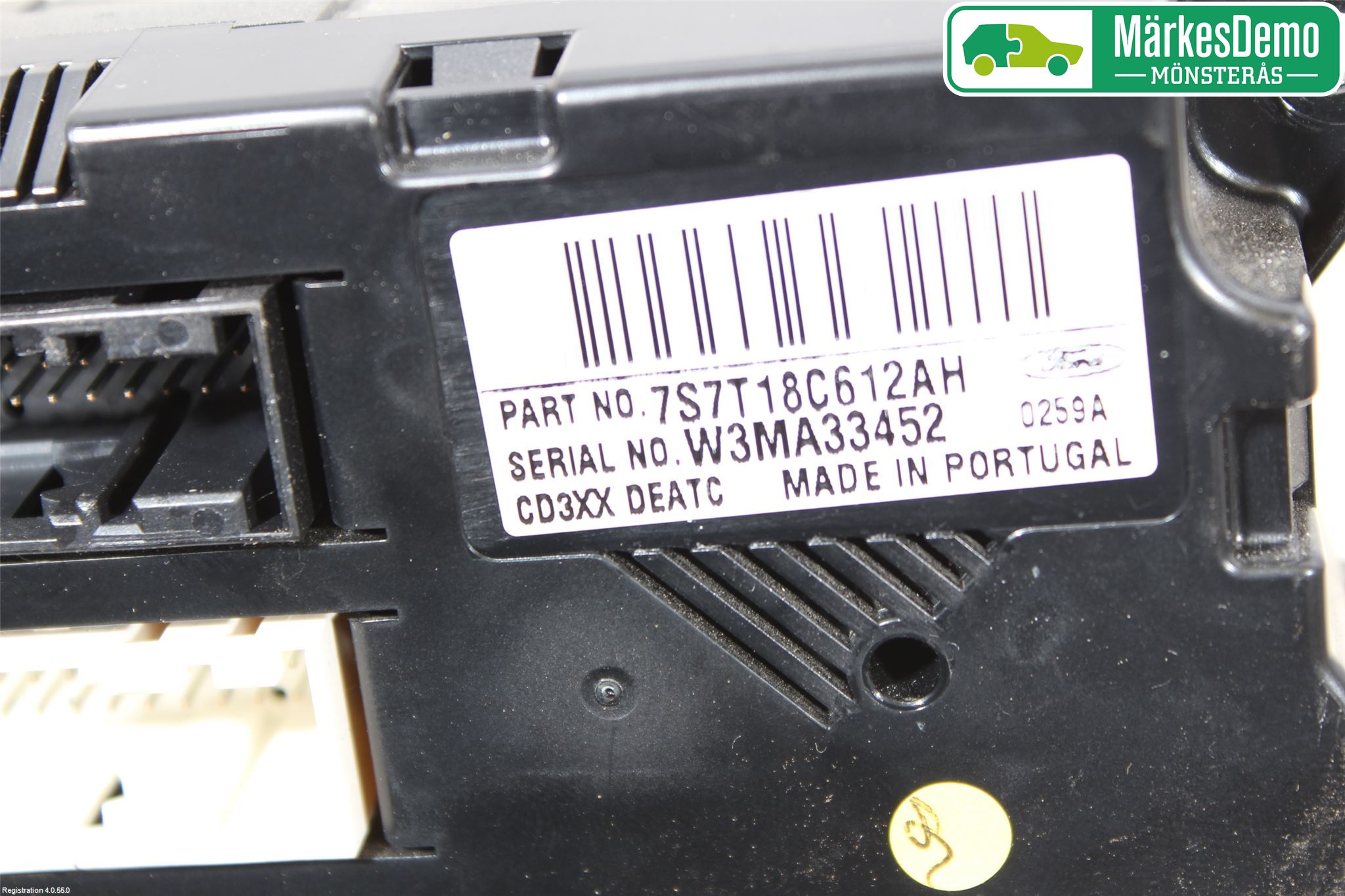 Ford MONDEO 07-15 Ac Styrenhet Ac Manöveren