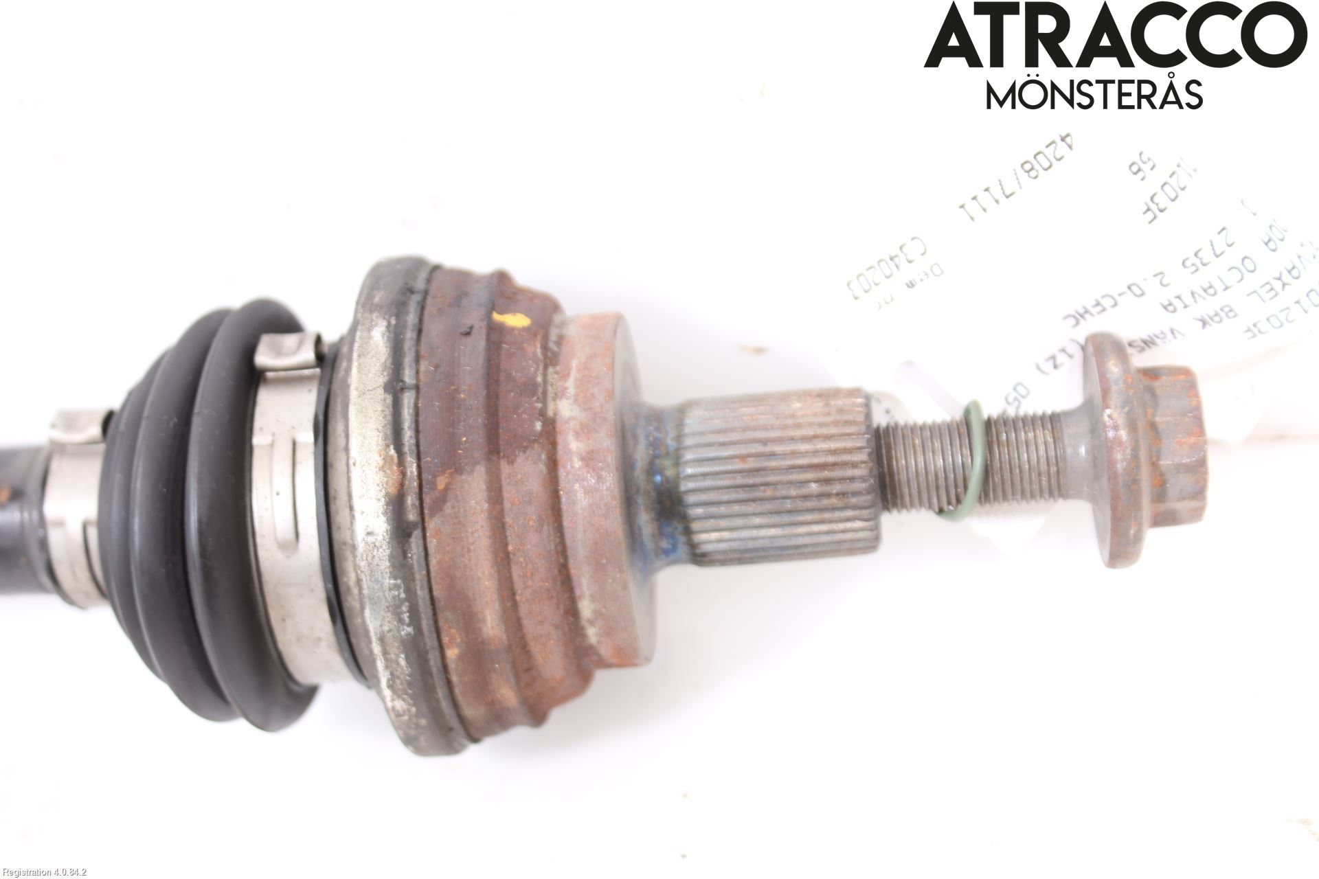 Skoda OCTAVIA (1Z) 05-13 Drivaxel Bak Vänster