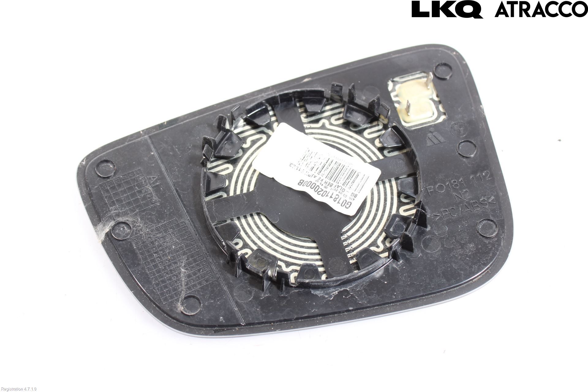 BMW 5 G30/G31/F90 17-23 Spegelglas Hö
