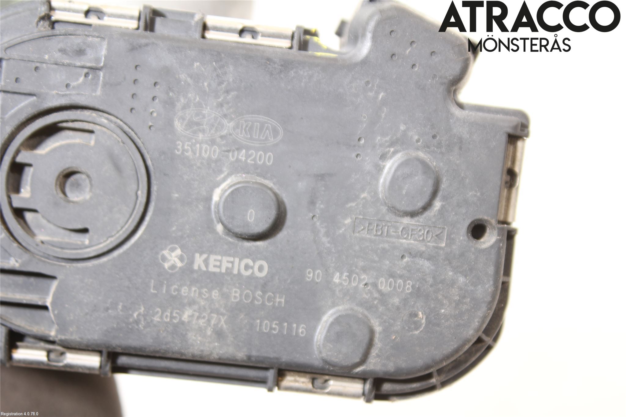 Kia RIO 12-16 Injspjällhus