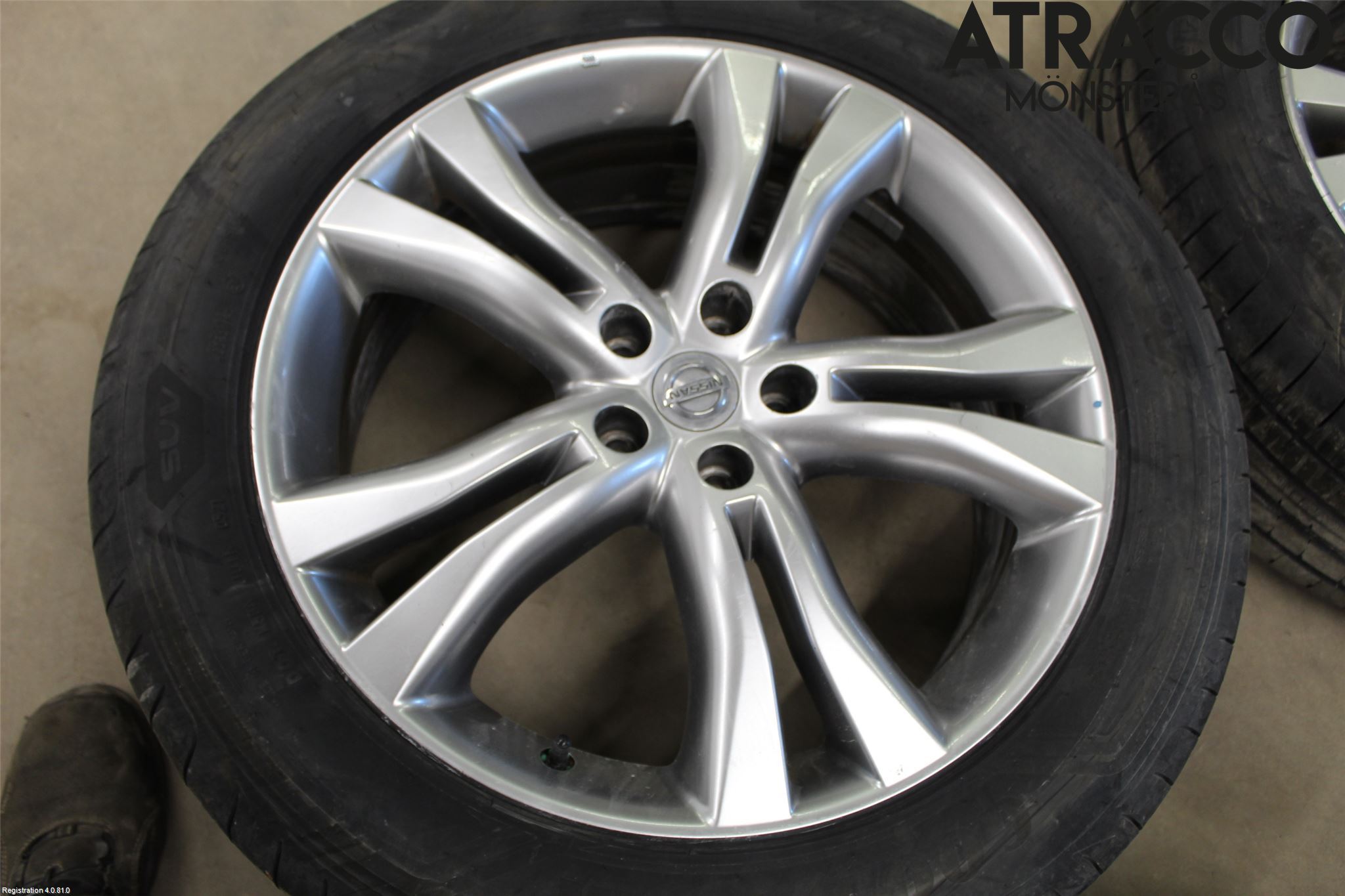 Nissan MURANO 09-15 Sommardäck Alumfälg 4St