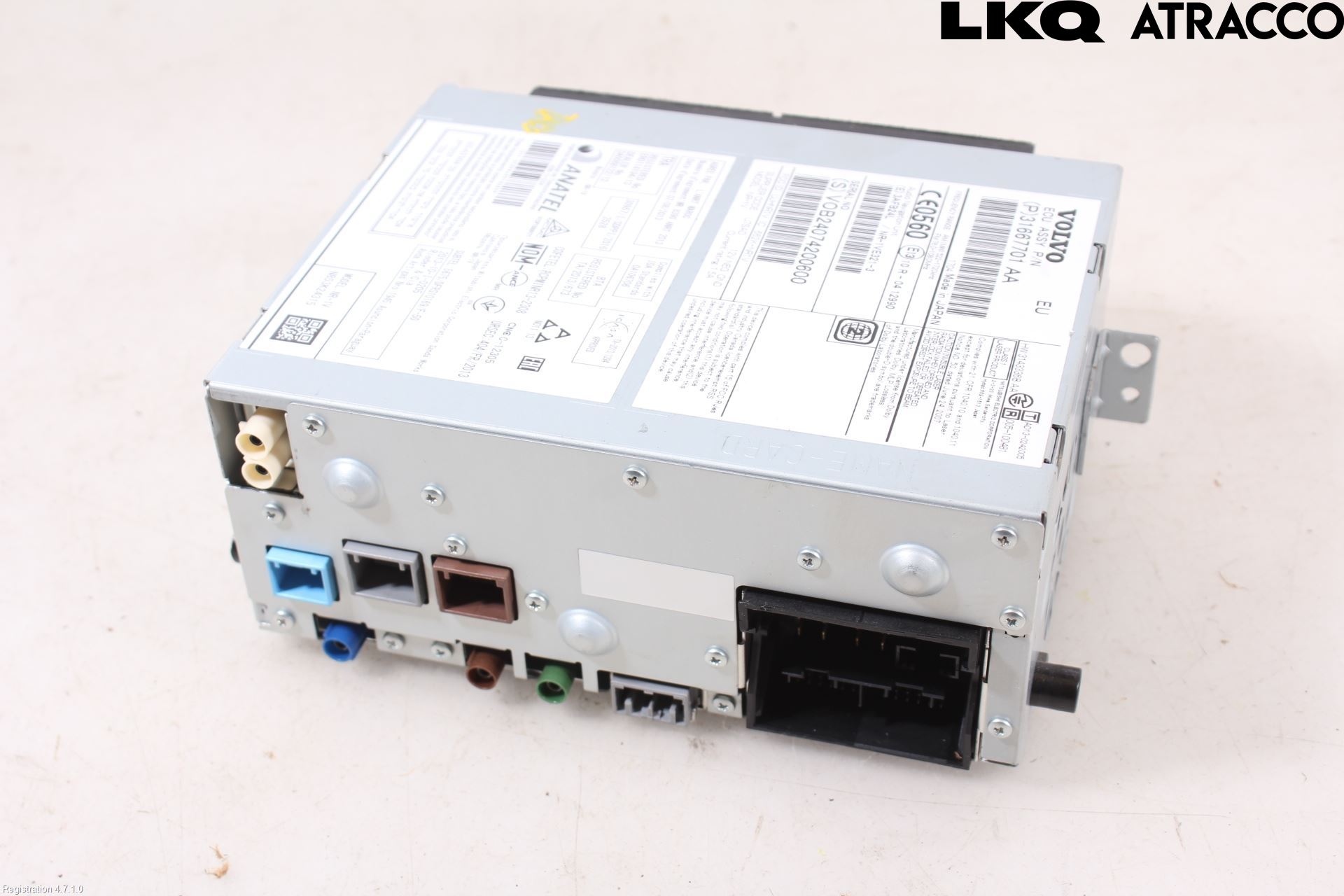 Volvo XC60 14-17 Cd Radio - Multimediapanel