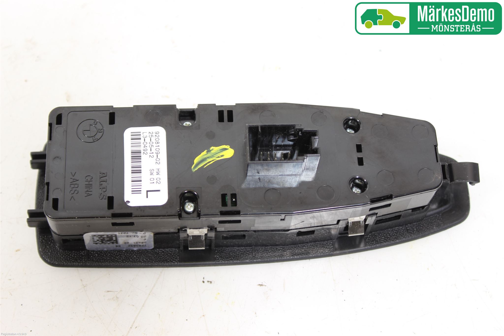 BMW 3 F30/F31/F80 12-19 Strömställare Elhiss