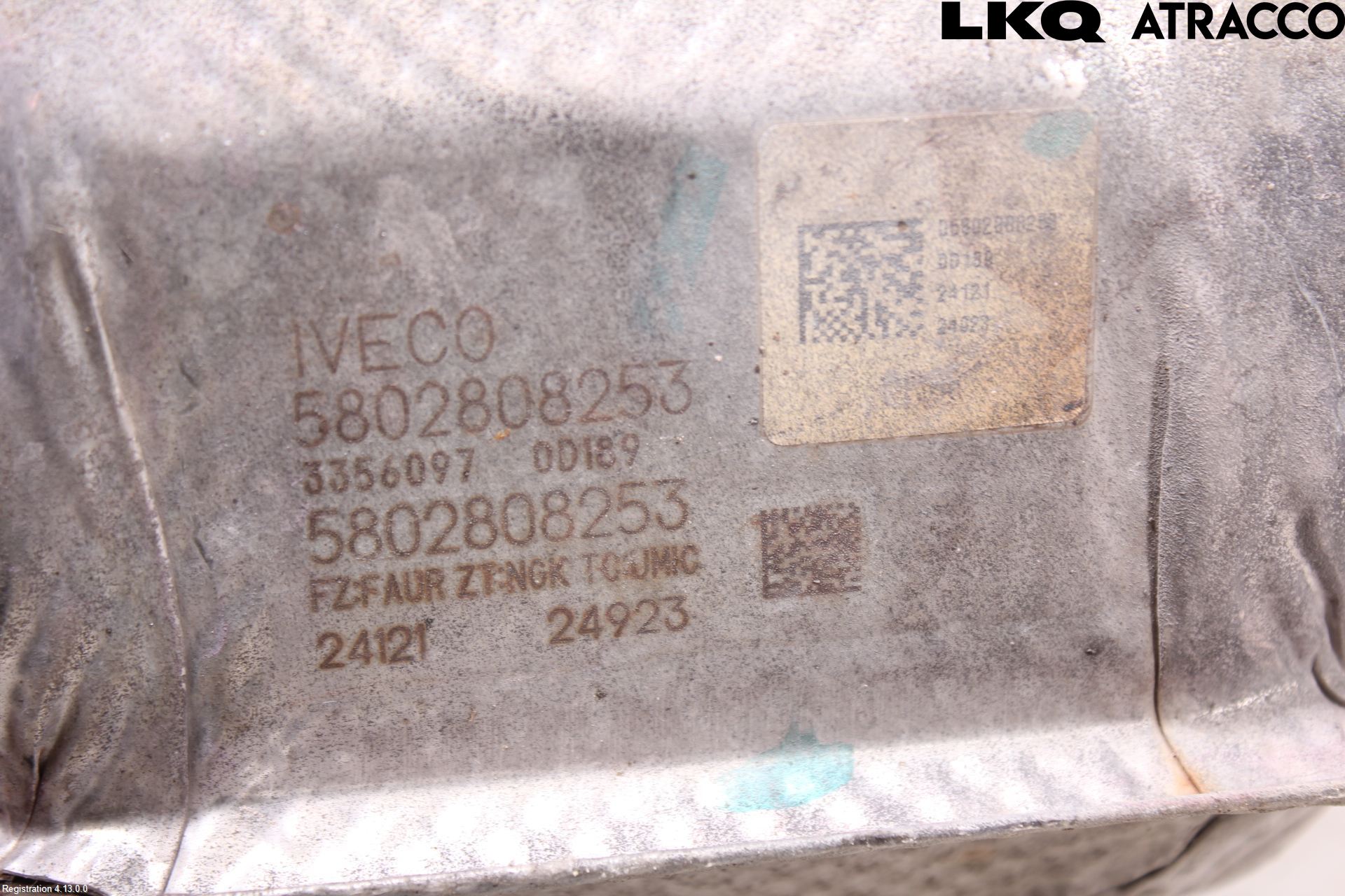 Iveco DAILY 14->> Avgas Partikelfilter