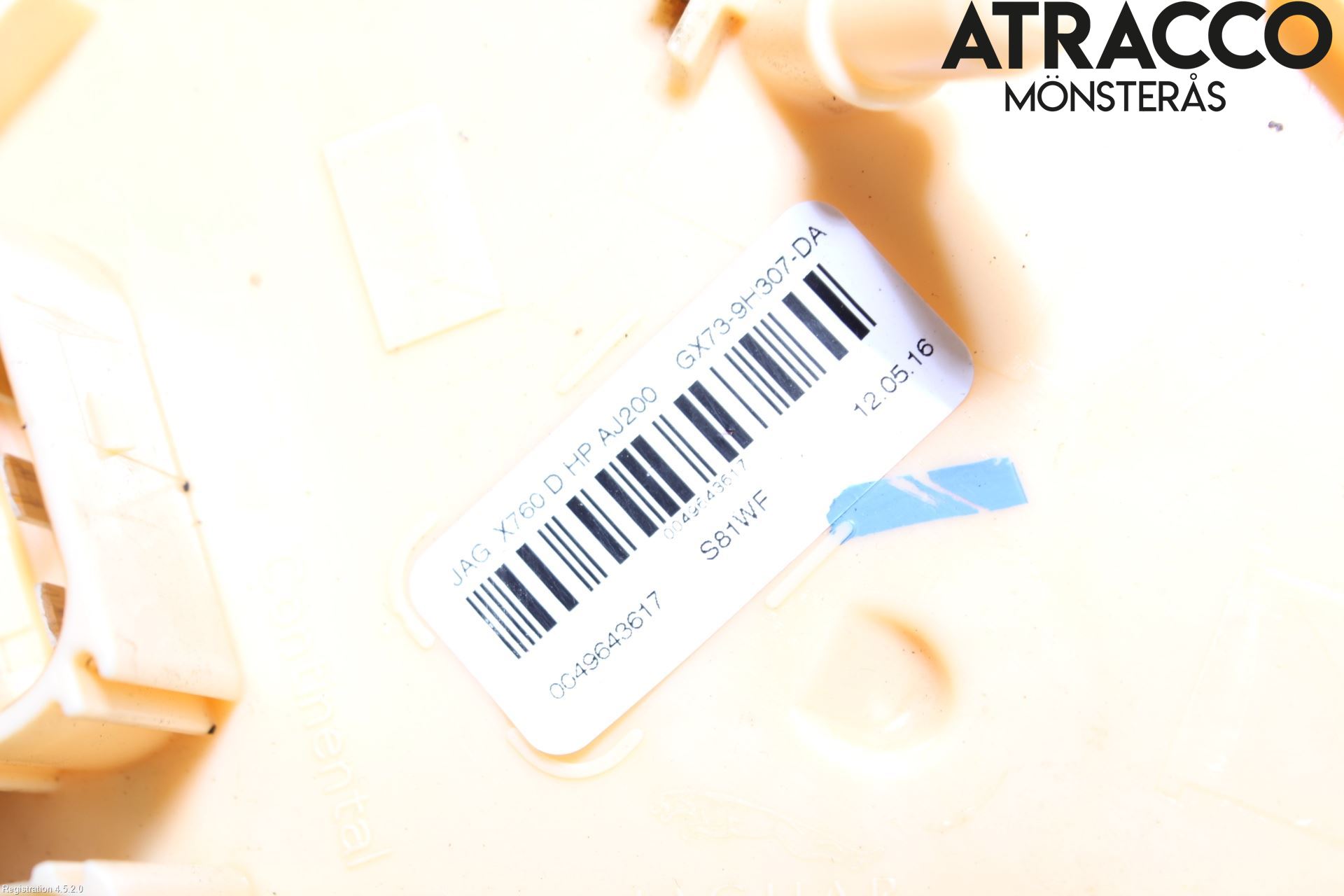 Jaguar F-PACE Bränslepump El