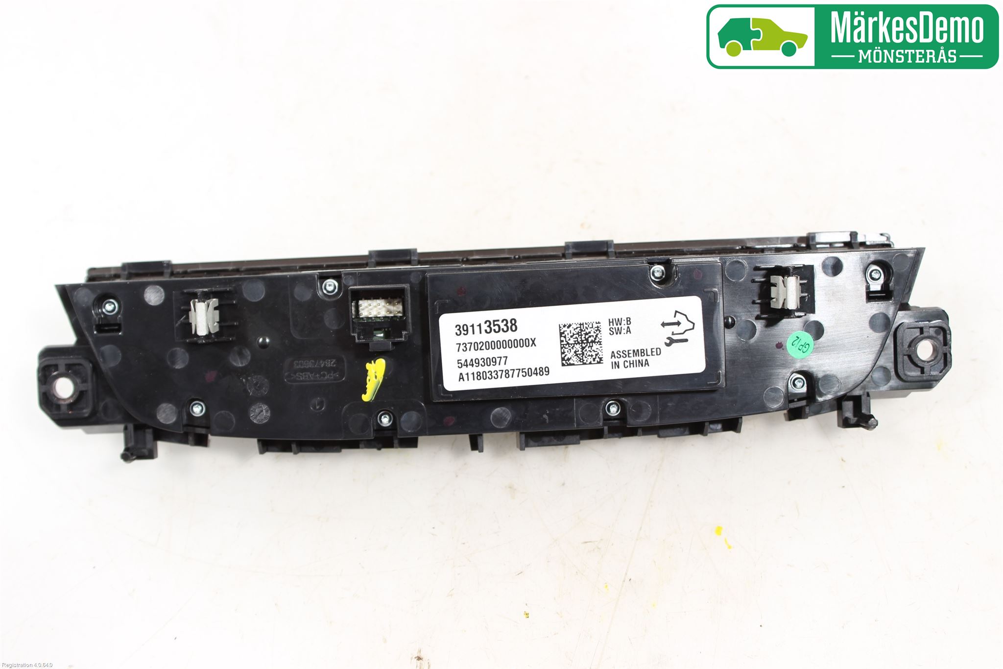 Opel INSIGNIA 17- Ac Styrenhet Ac Manöveren