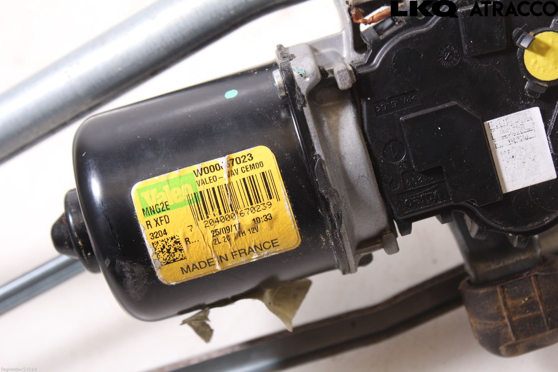Renault TALISMAN 16-20 Torkarmotor Vindruta