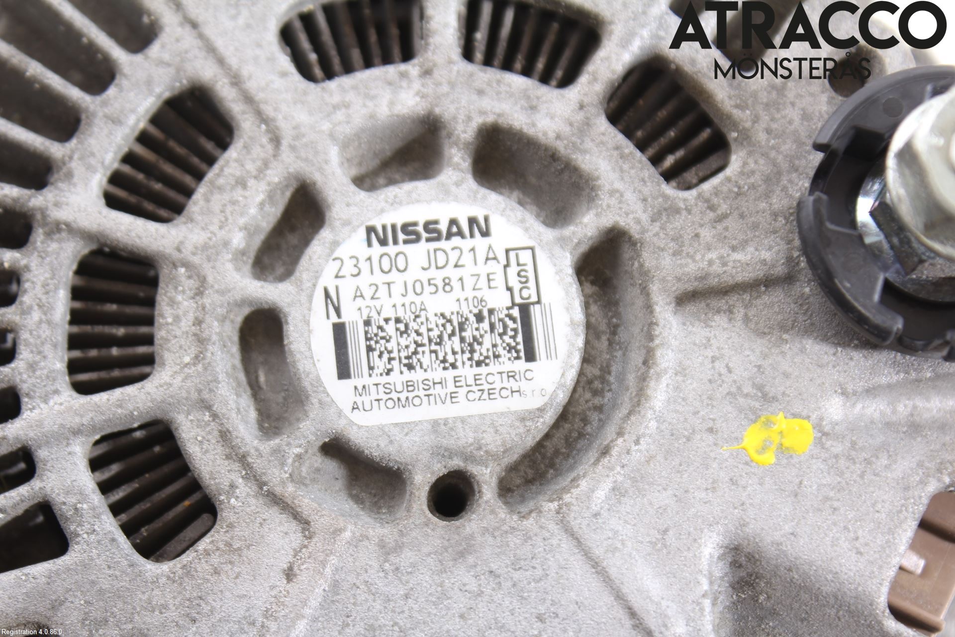 Nissan QASHQAI+2  10-14 Generator