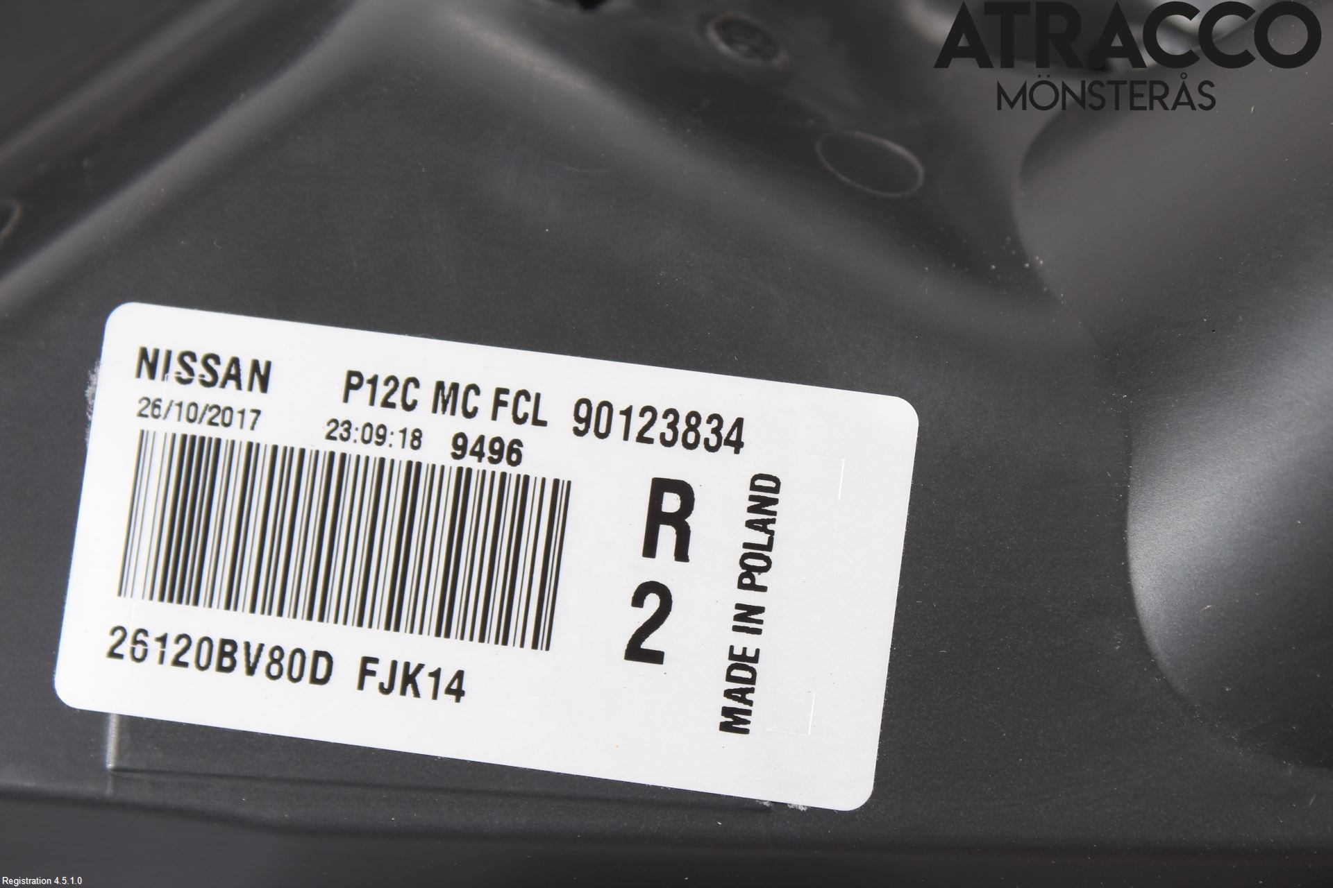 Nissan JUKE 14-19 Blinkers Fram Höger