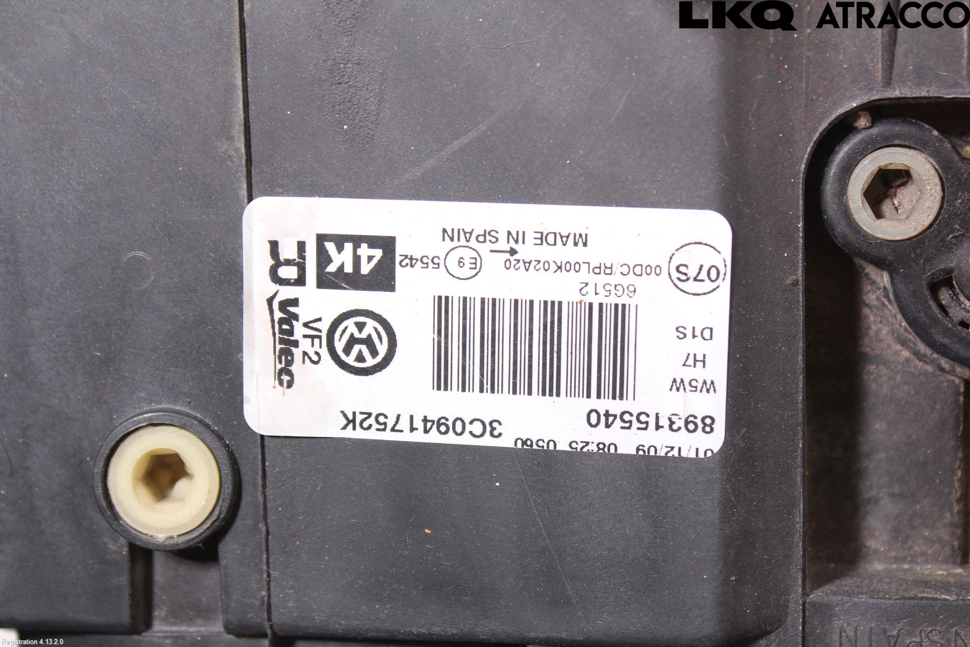 Volkswagen VW PASSAT 05-11 Strålkastare Höger