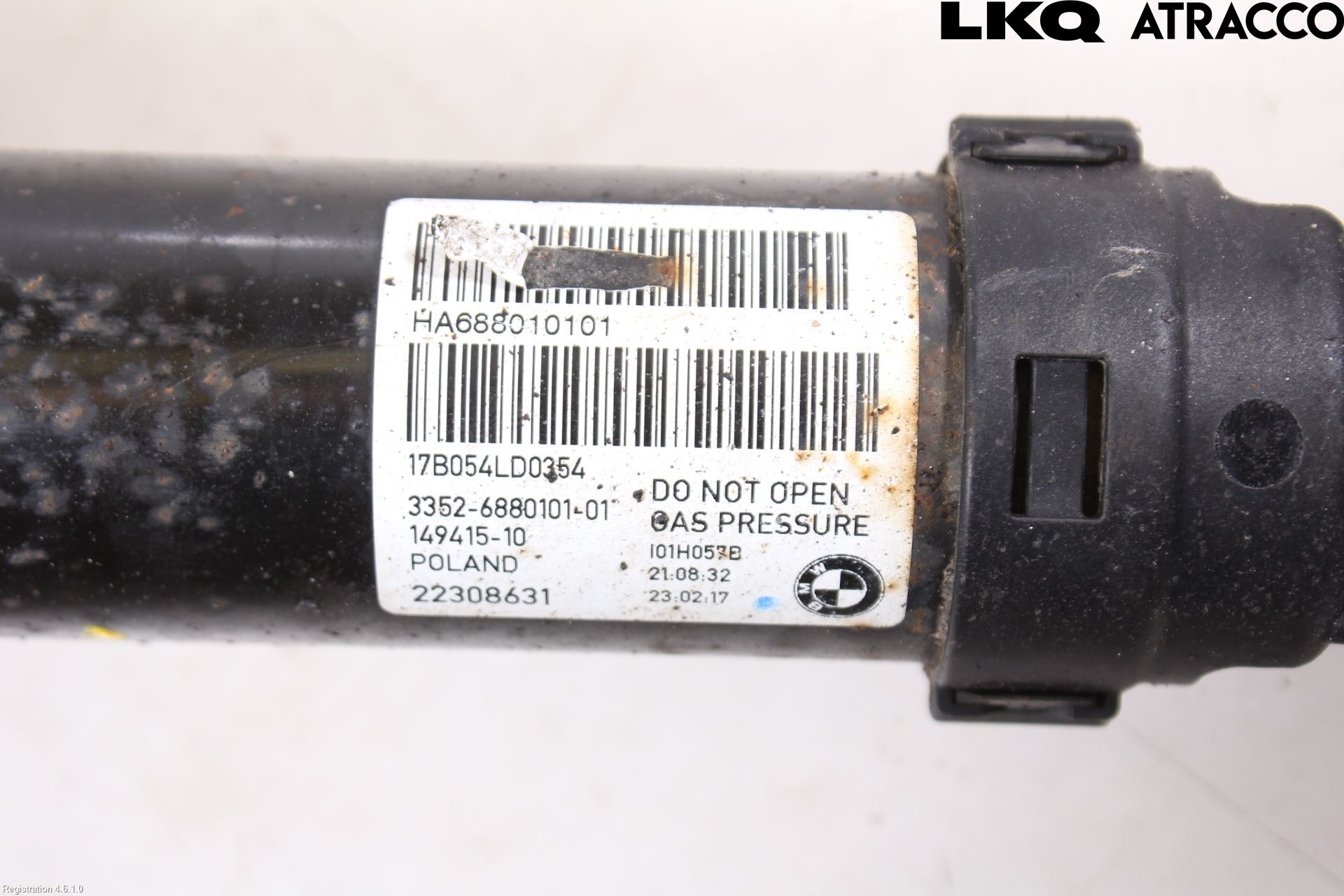 BMW i3 I01 13-22 Fjäderben Bak Vänster