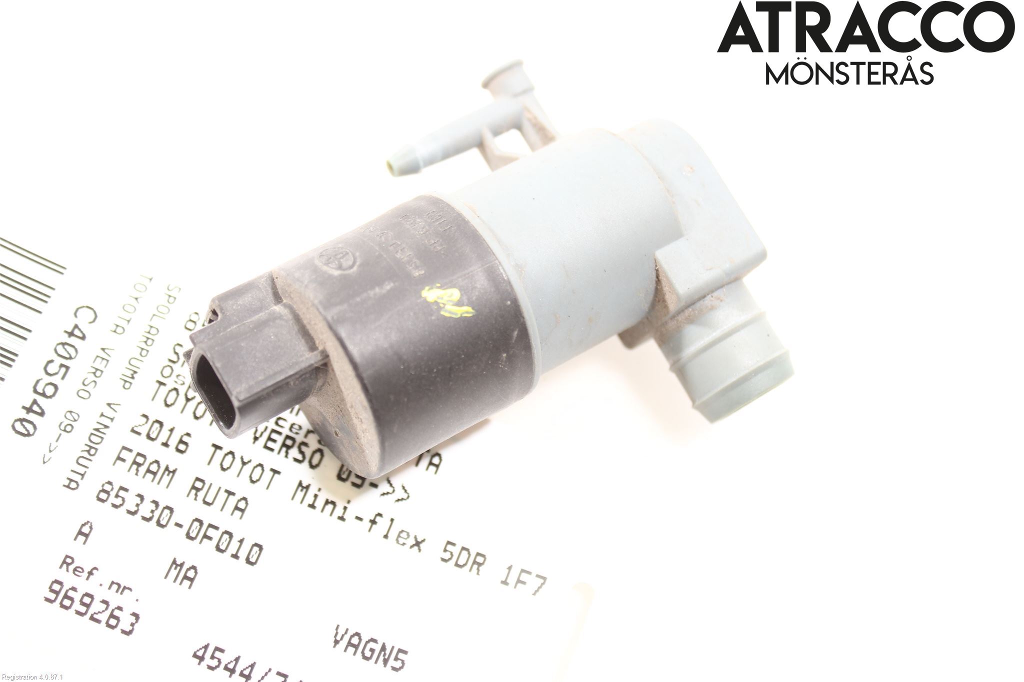 Toyota VERSO 09-18 Spolarpump Vindruta