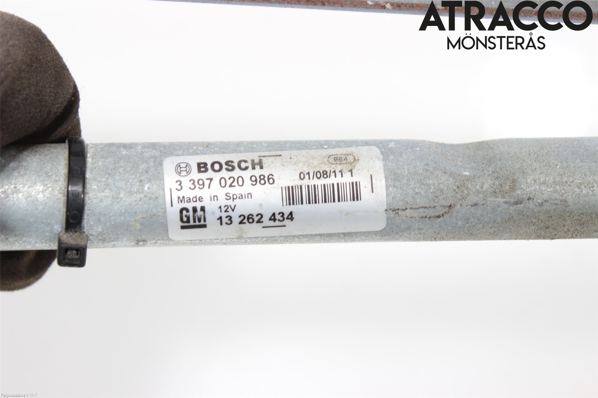 Opel ASTRA J 10-15 Torkarmekanism Vindruta