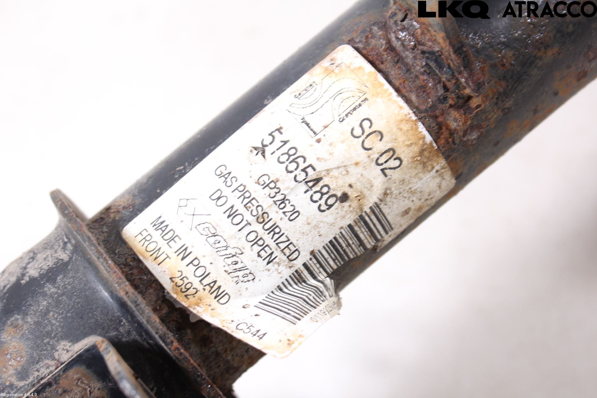 Fiat PUNTO 00-18 Fjäderben Fram Höger