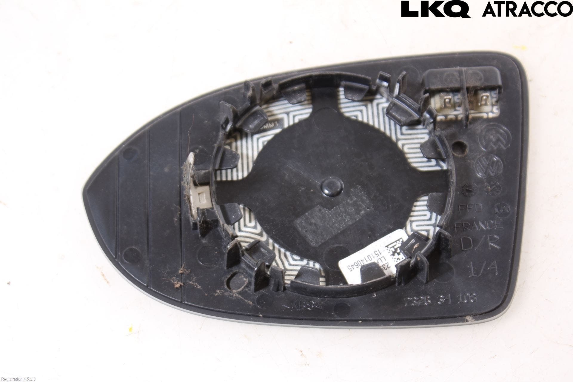 Volkswagen VW PASSAT 15-19 Spegelglas Hö