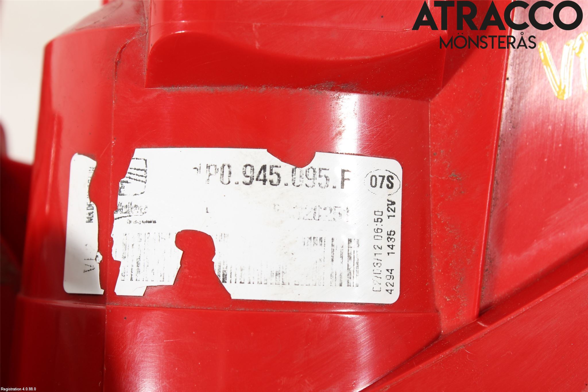 Seat LEON 06-12 Bakljus Vänster