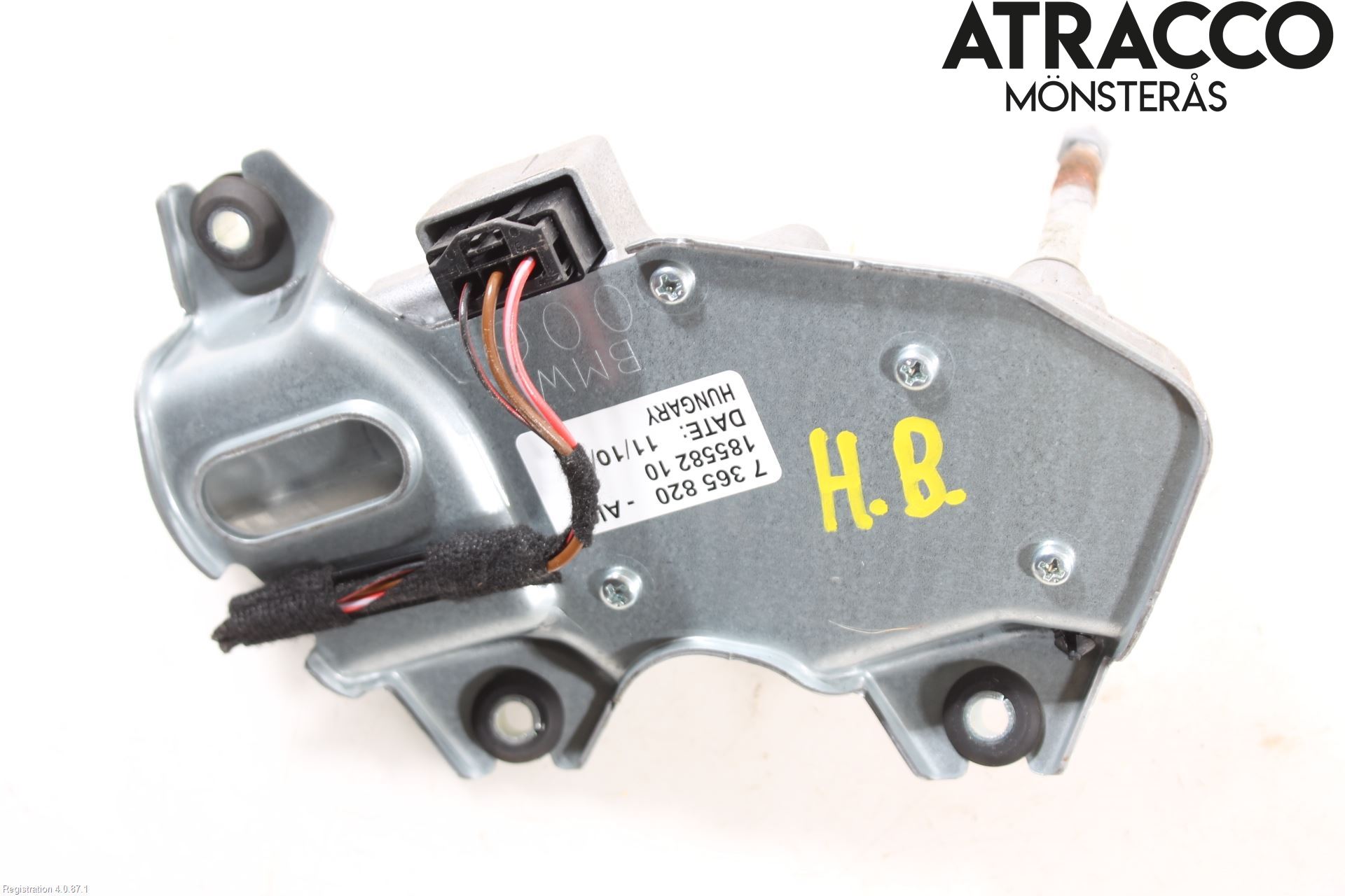 Mini COOPER CLUBMAN F54 16- Torkarmotor Baklucka