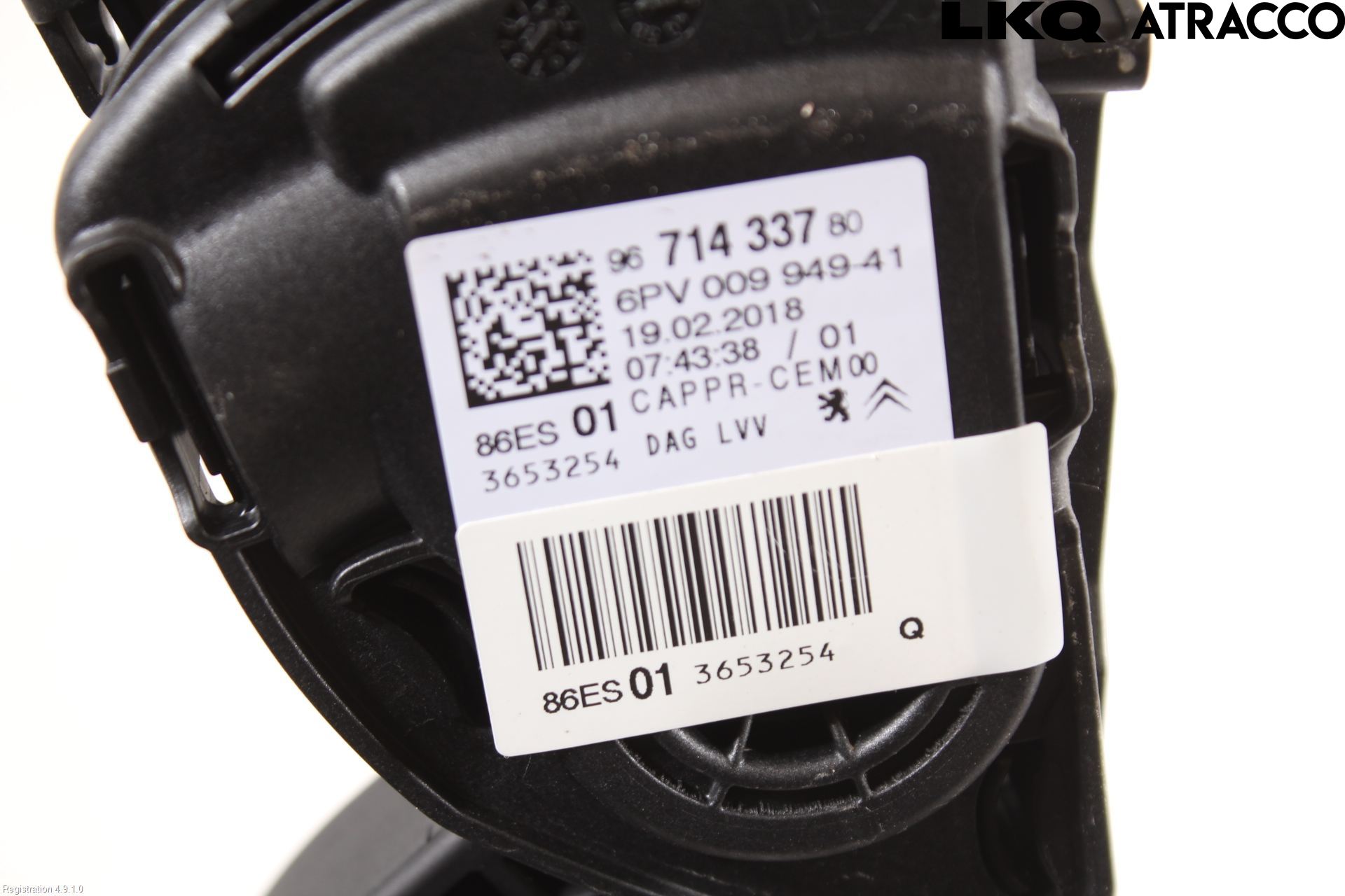 Citroen C3 AIRCROSS 18-23 Gaspedal