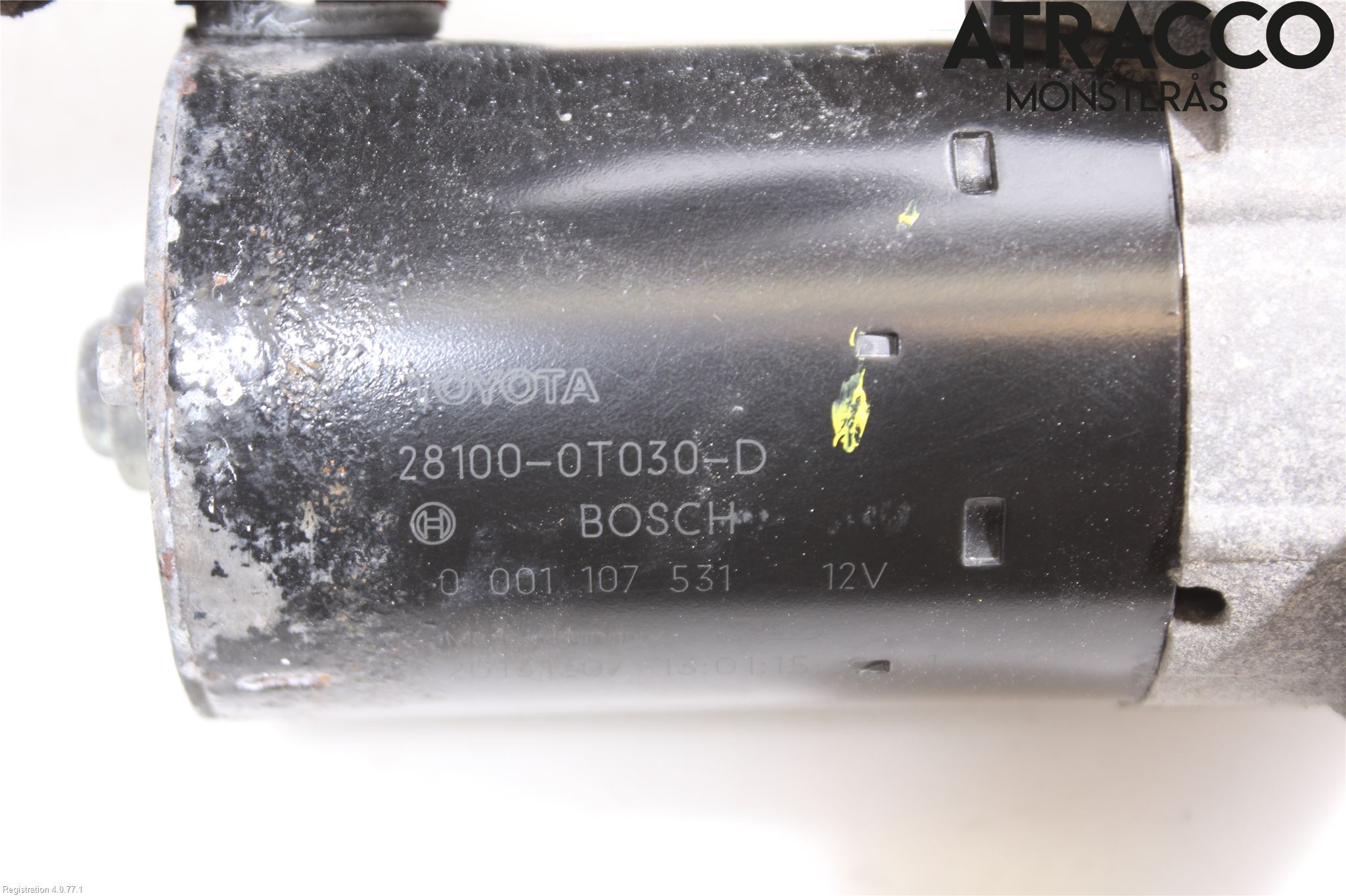 Toyota AURIS 13-19 Startmotor