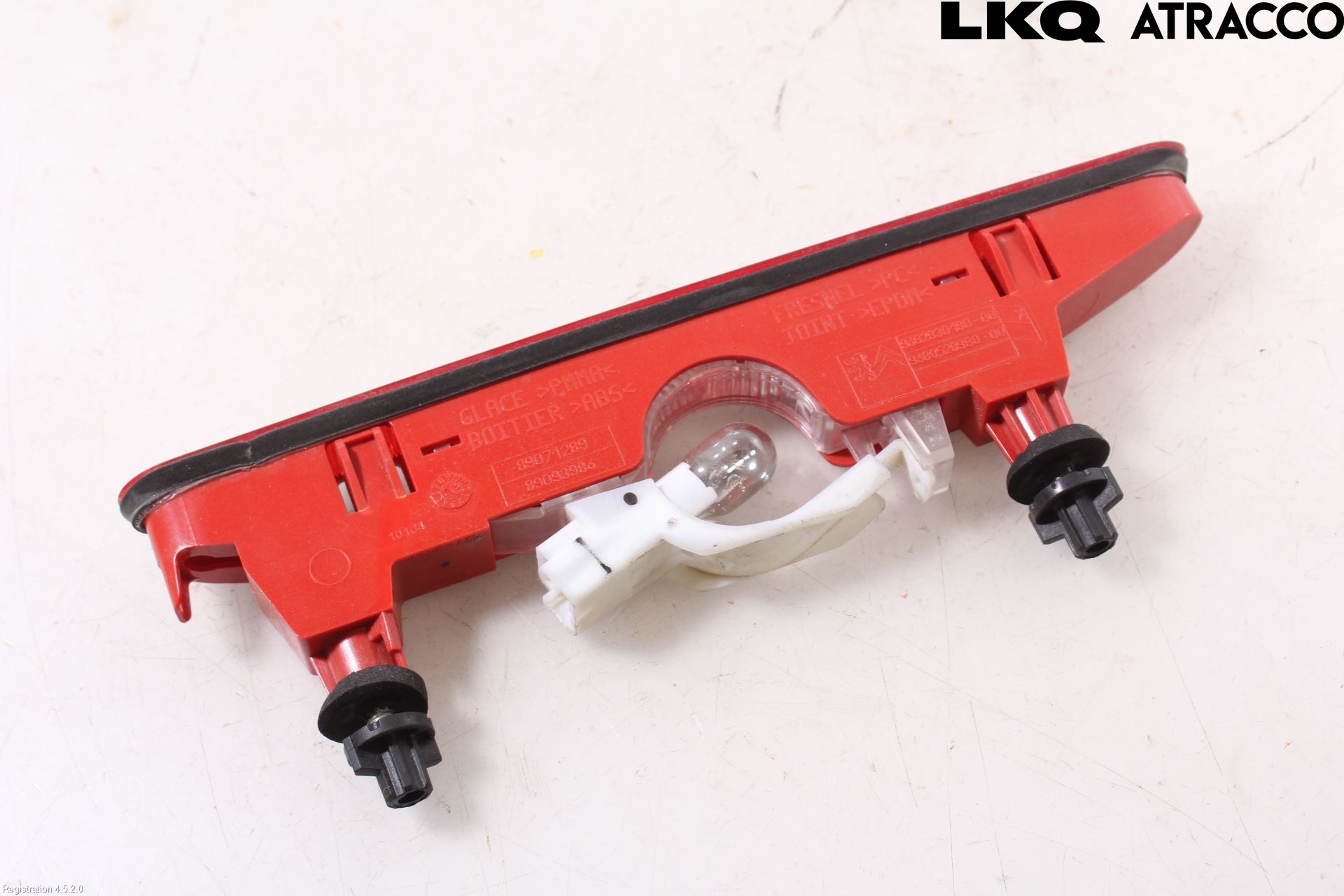 Citroen BERLINGO 08-18 Bromsljus Bakruta