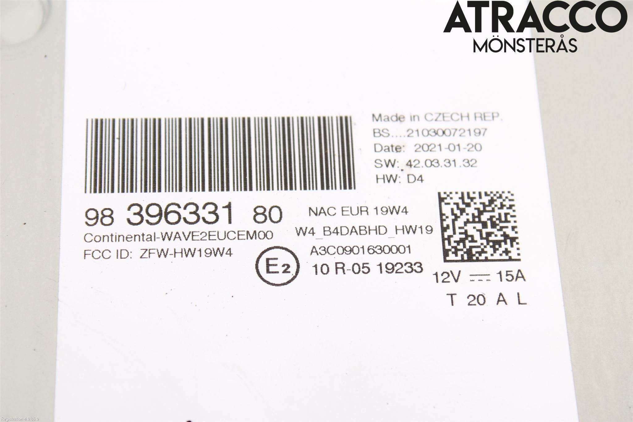 Citroen C4/E-C4 C4X/E-C4X III 21- Radio